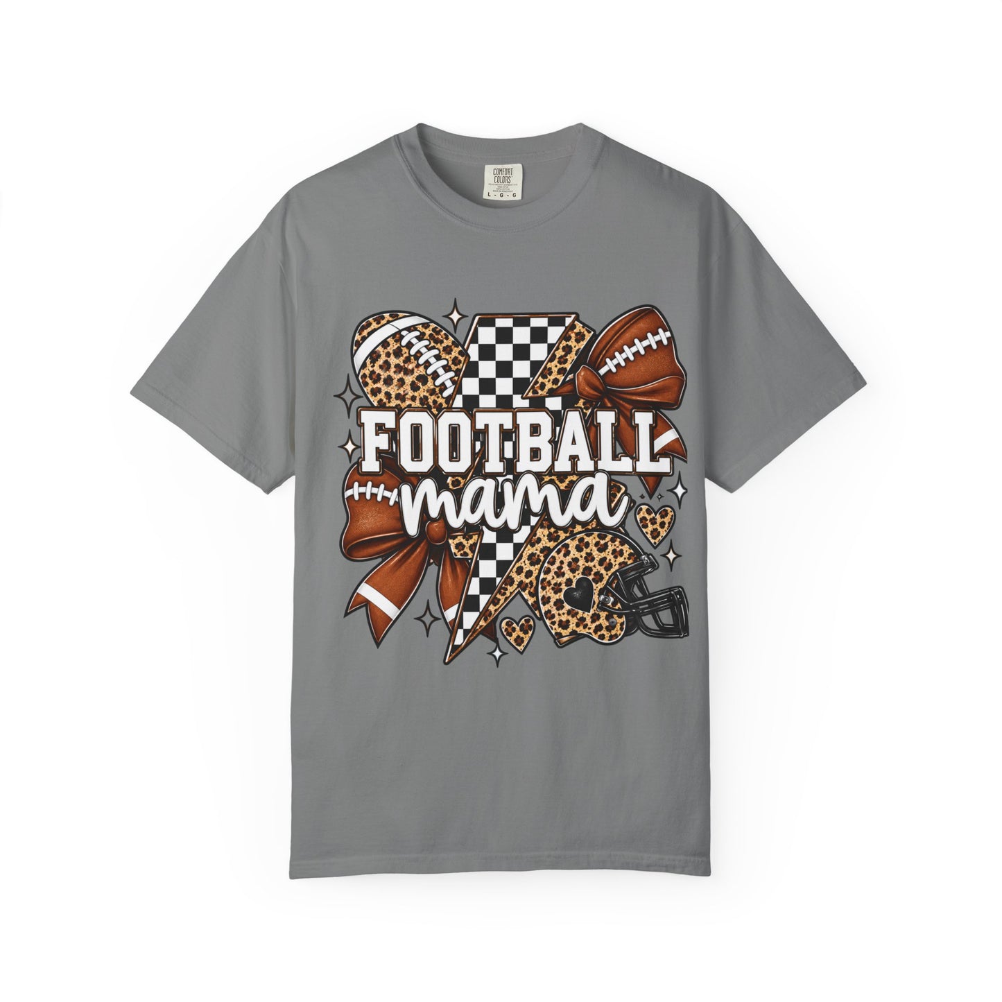 Leopard Football Mama Game Day Tee