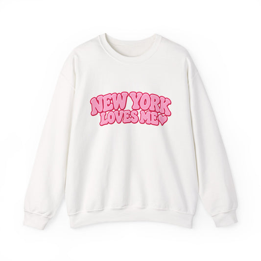 New york loves me sweatshirt