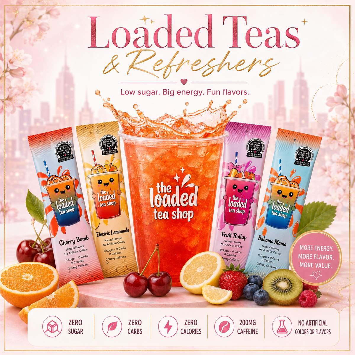 Loaded Teas & Refreshers ⚡