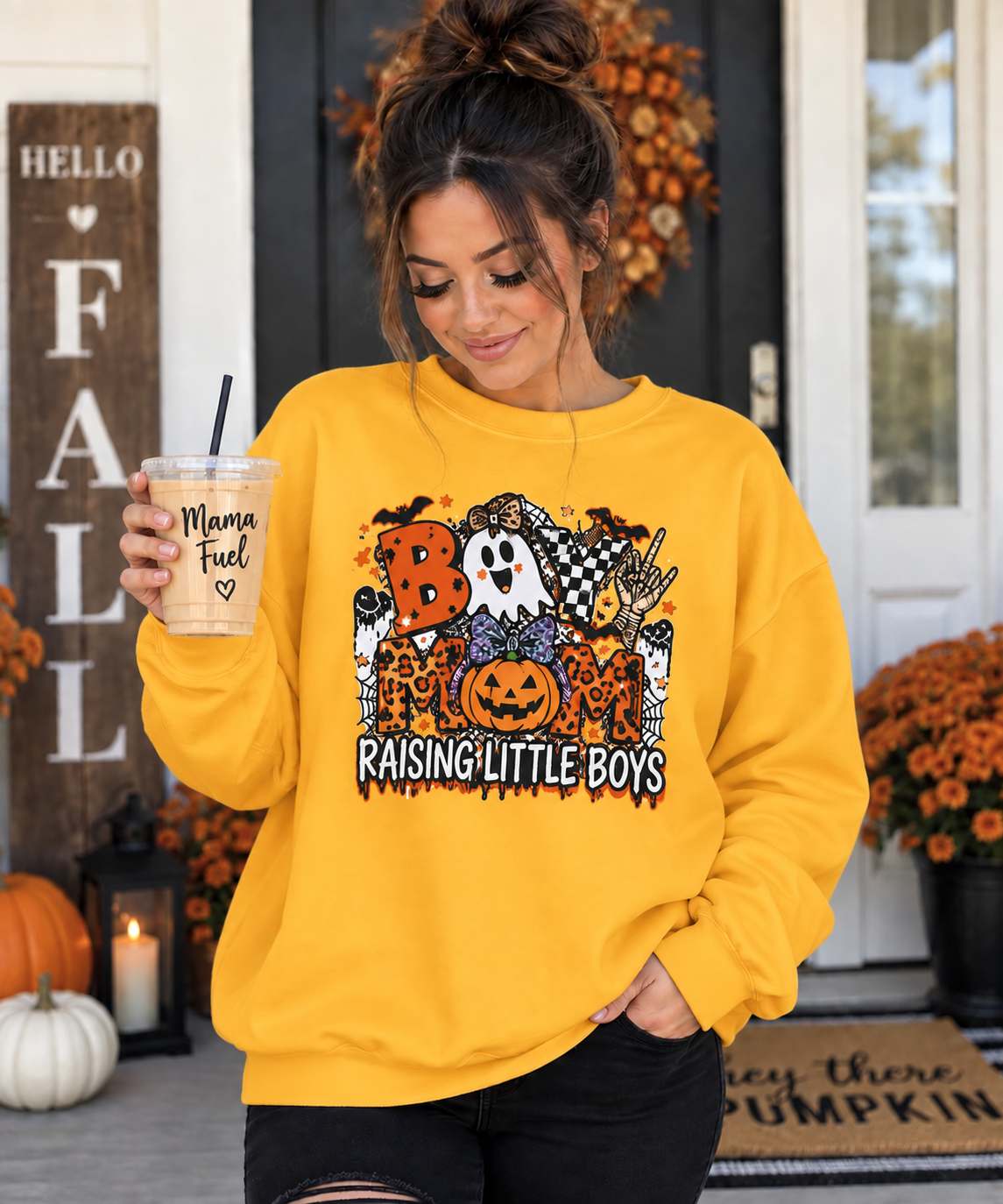 Boy mom ™ Crewneck Sweatshirt