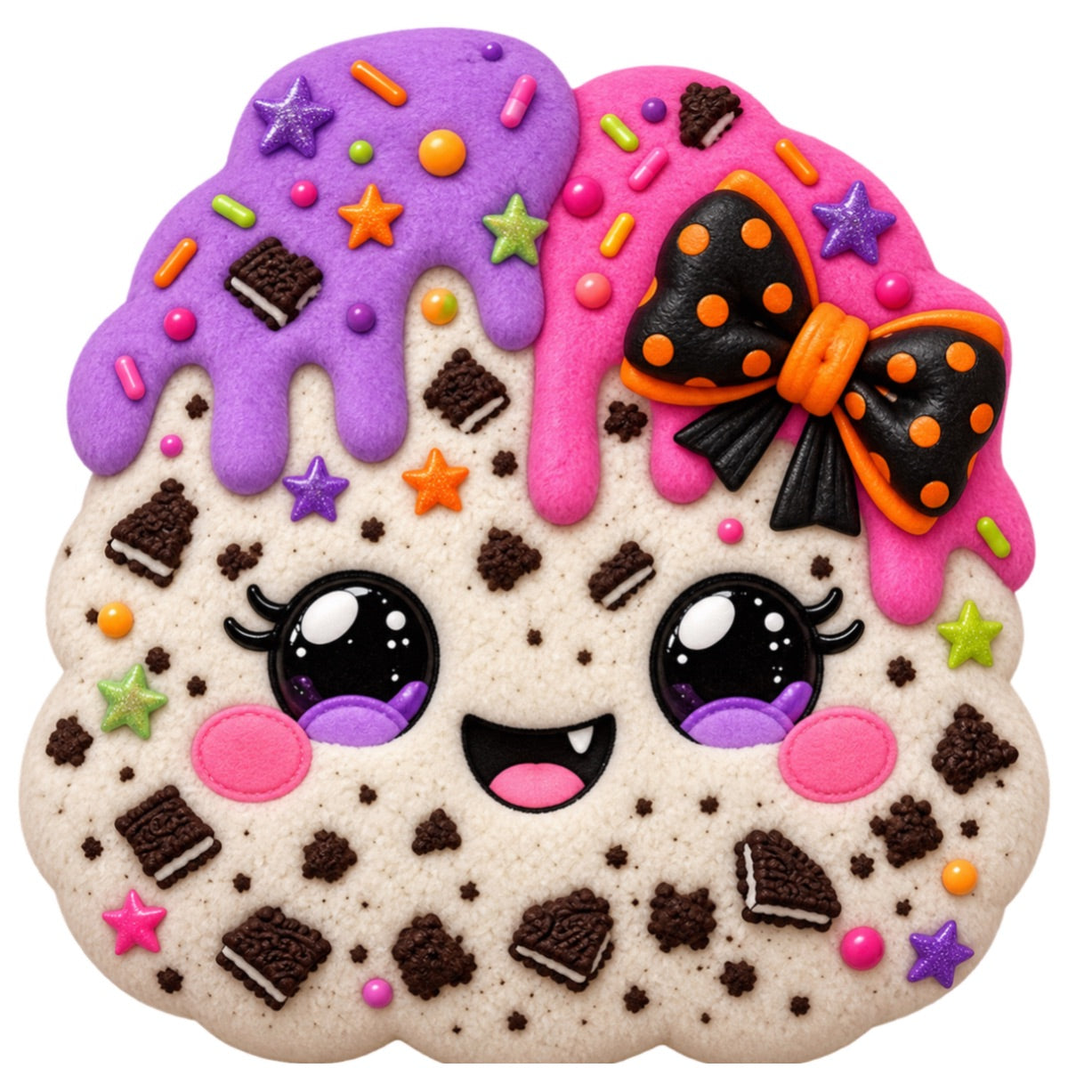 Cookies & Scream Squishy Pillow | Cute Halloween Plush Pillow for Kids