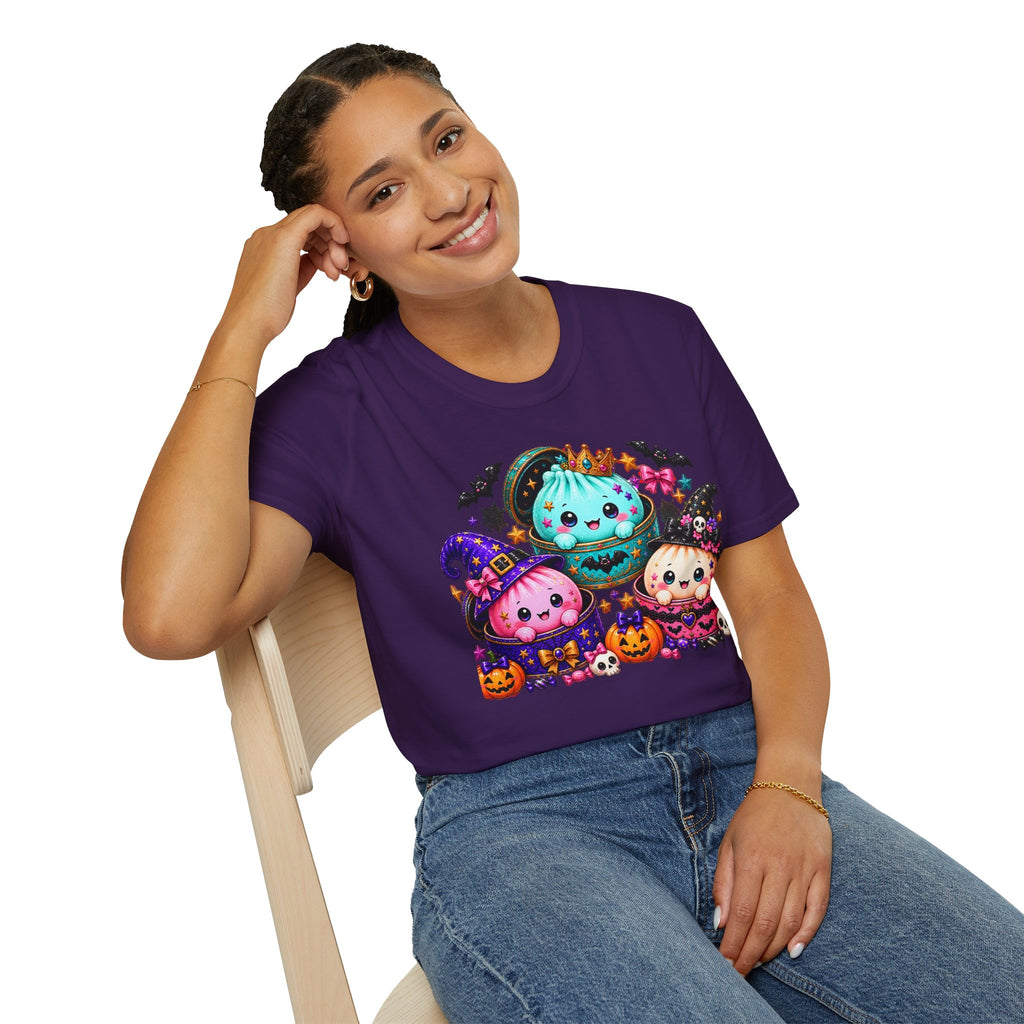 Cute Spooky Halloween Characters Unisex Tee 🎃👻