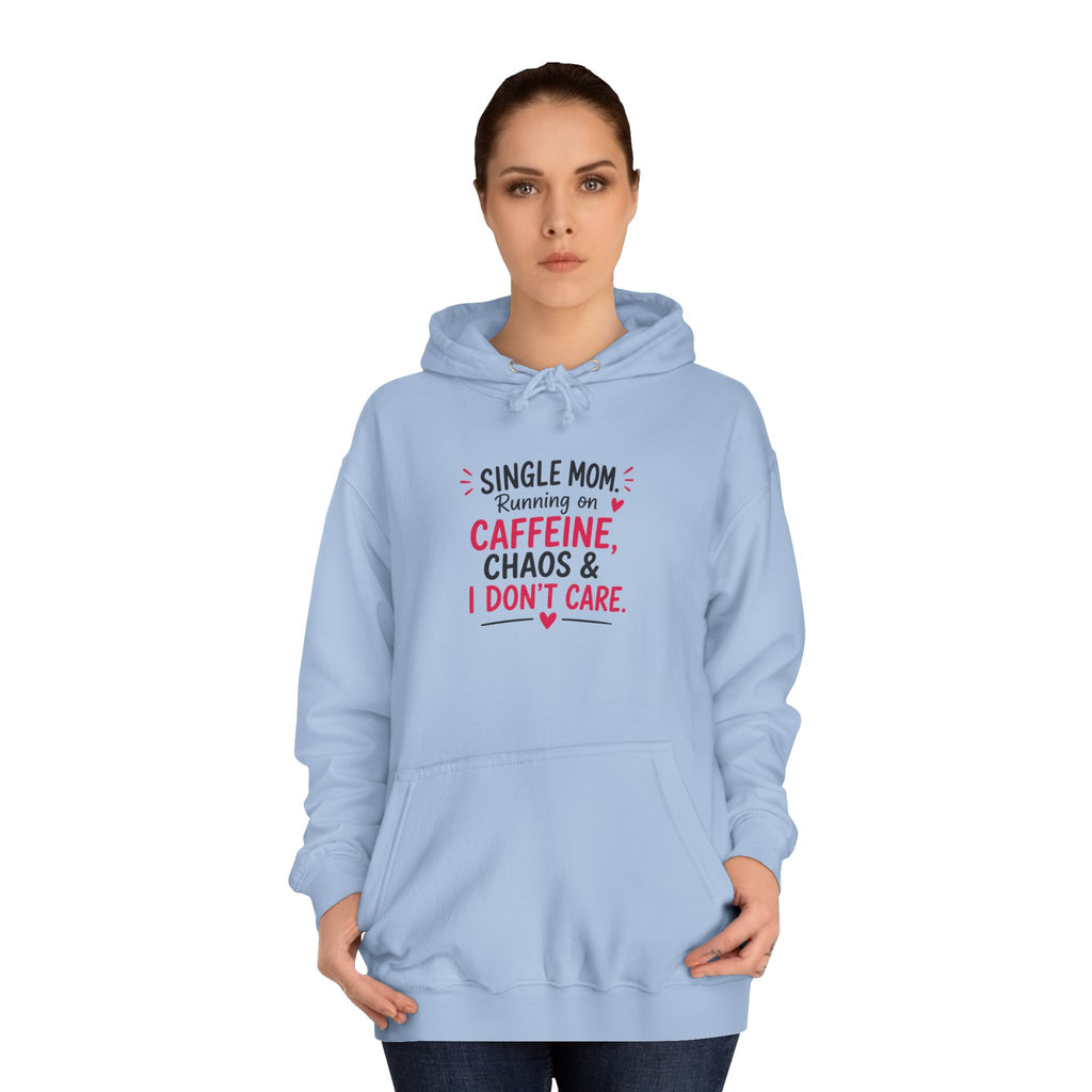 ☕ Running on Caffeine & Chaos Hoodie