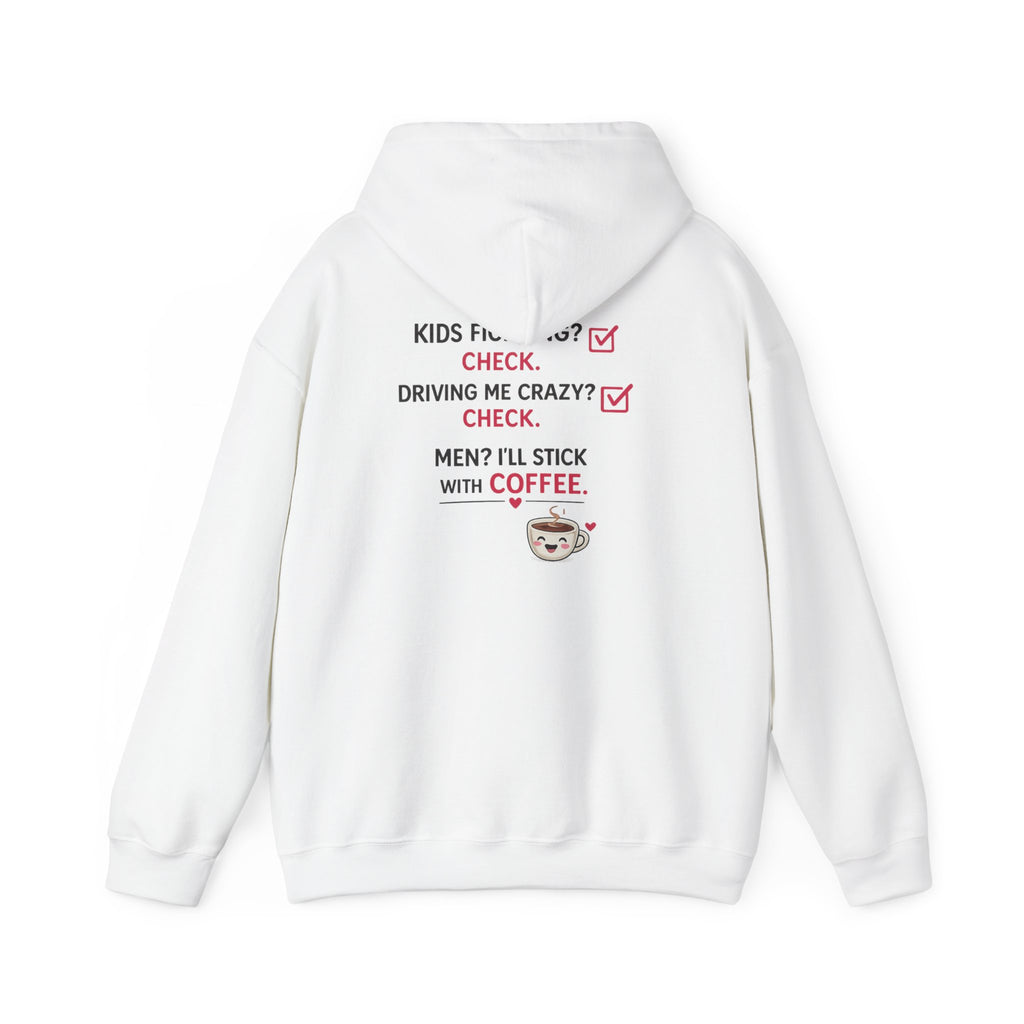 ☕ Running on Caffeine & Chaos Hoodie