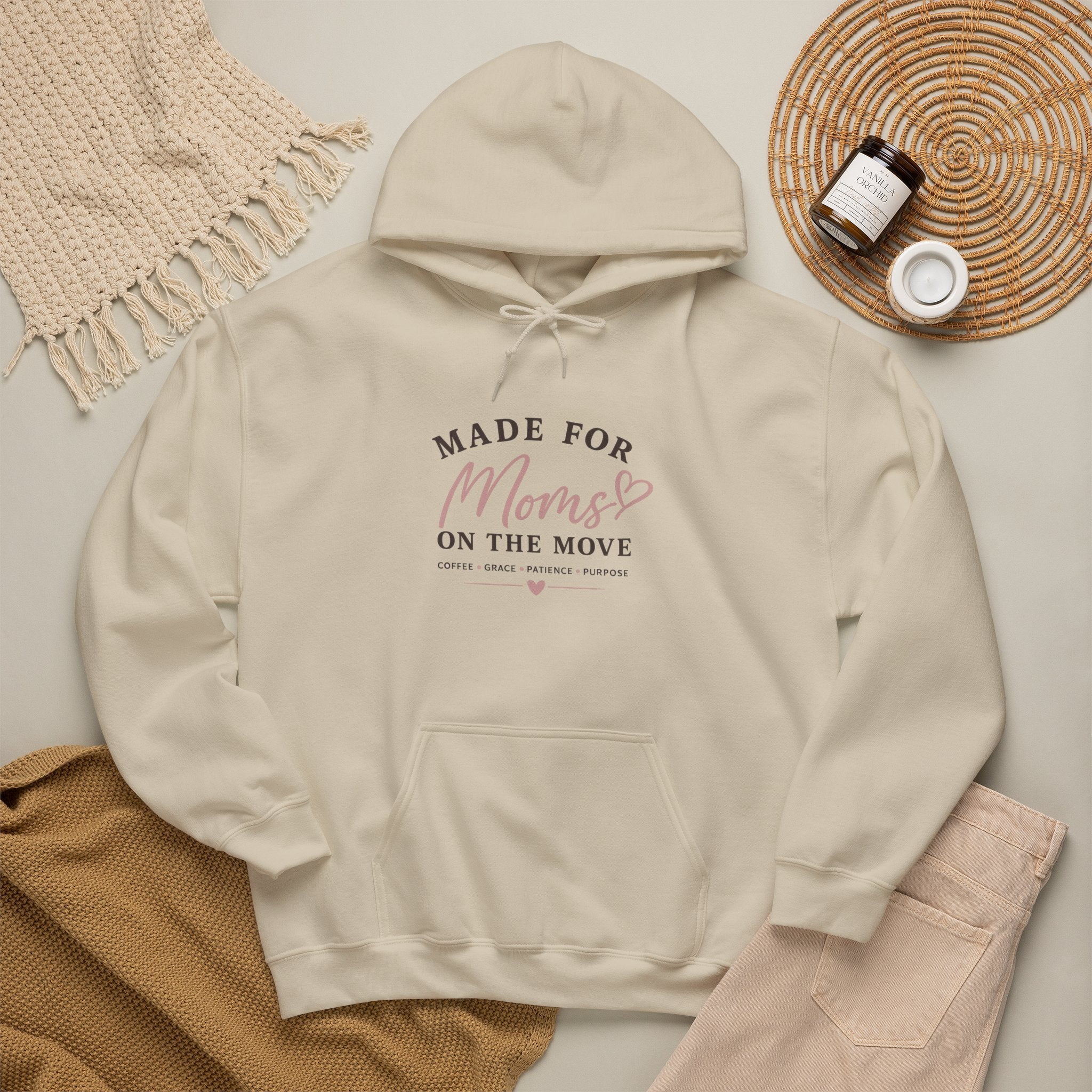 Strong Moms Cozy Hoodie