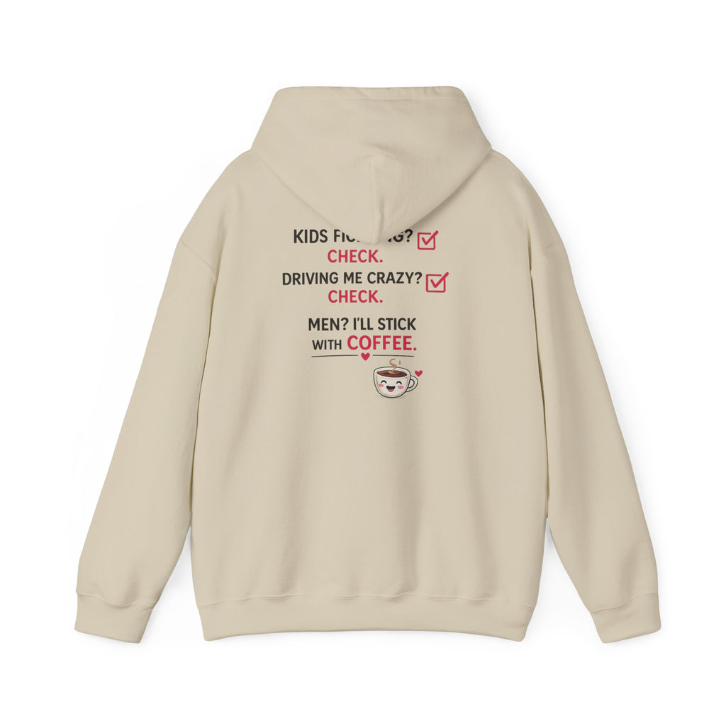 ☕ Running on Caffeine & Chaos Hoodie
