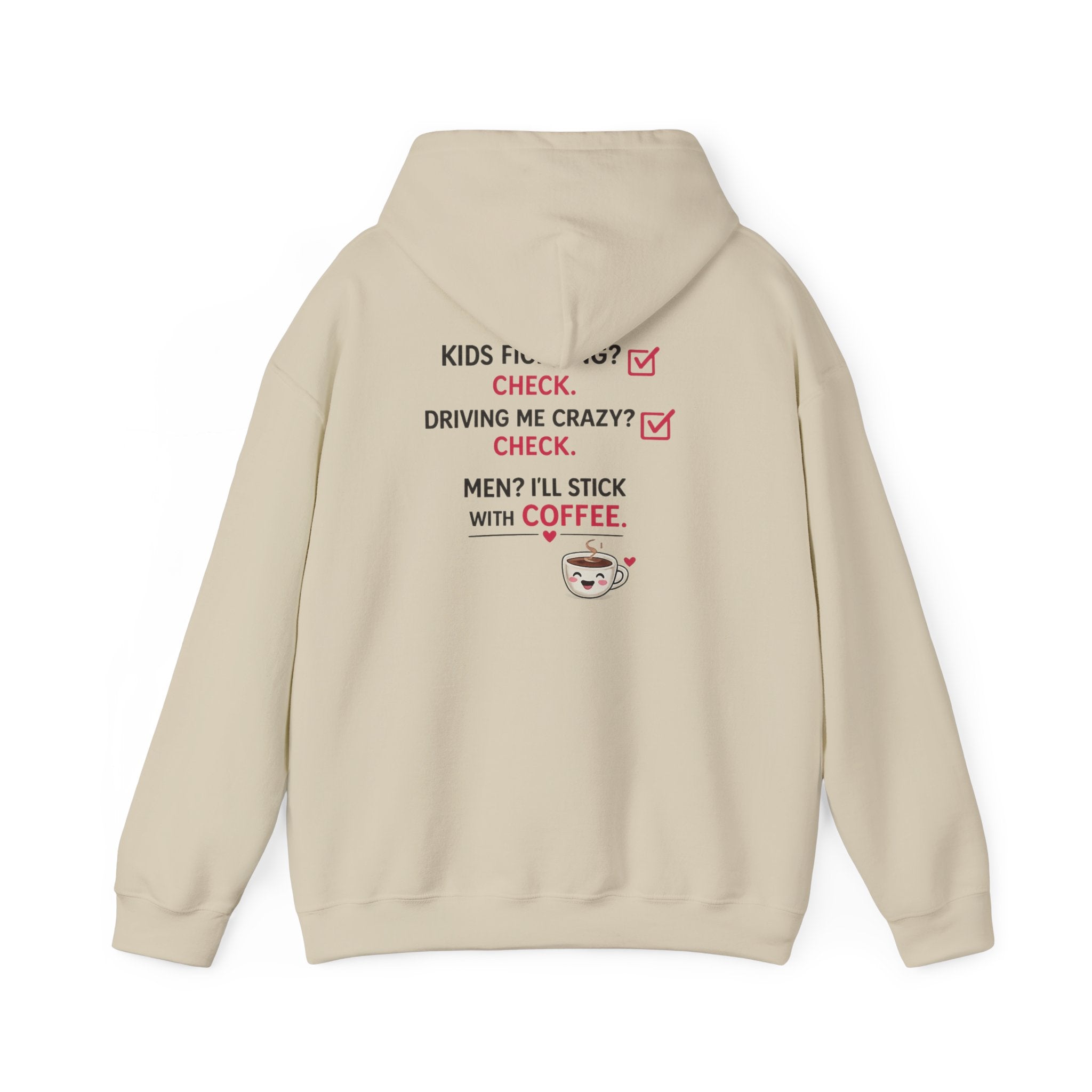☕ Running on Caffeine & Chaos Hoodie