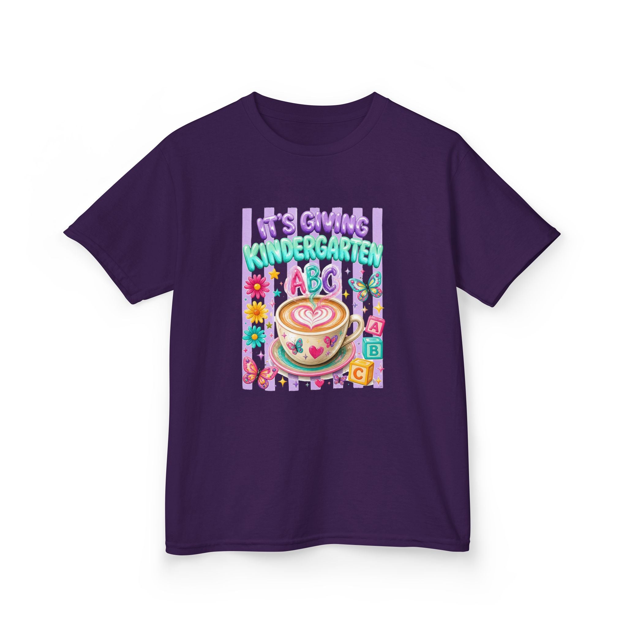 ✨ It’s Giving Kindergarten – Cute Back to School Graphic Tee
