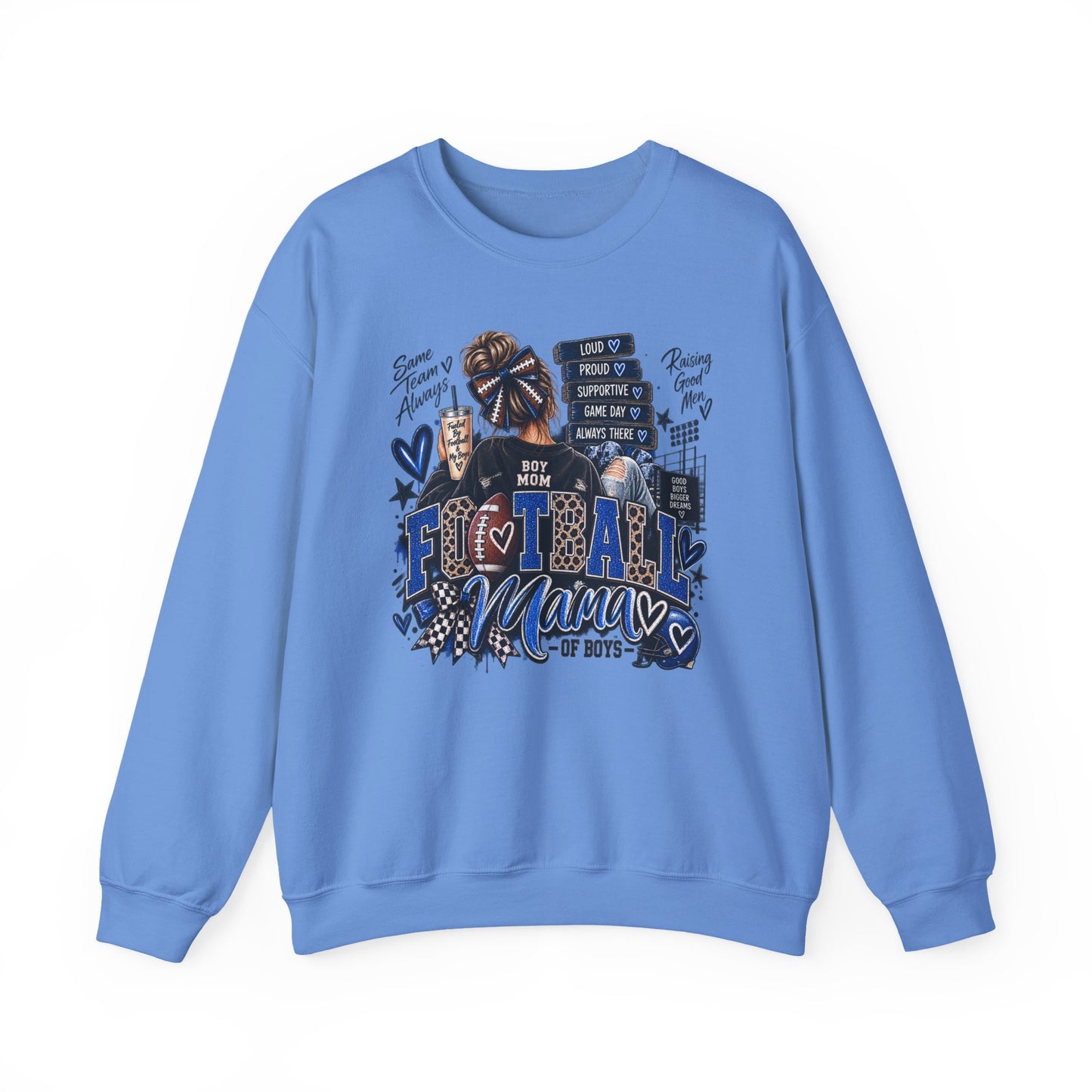 Boy Mom Football Mama Sweatshirt