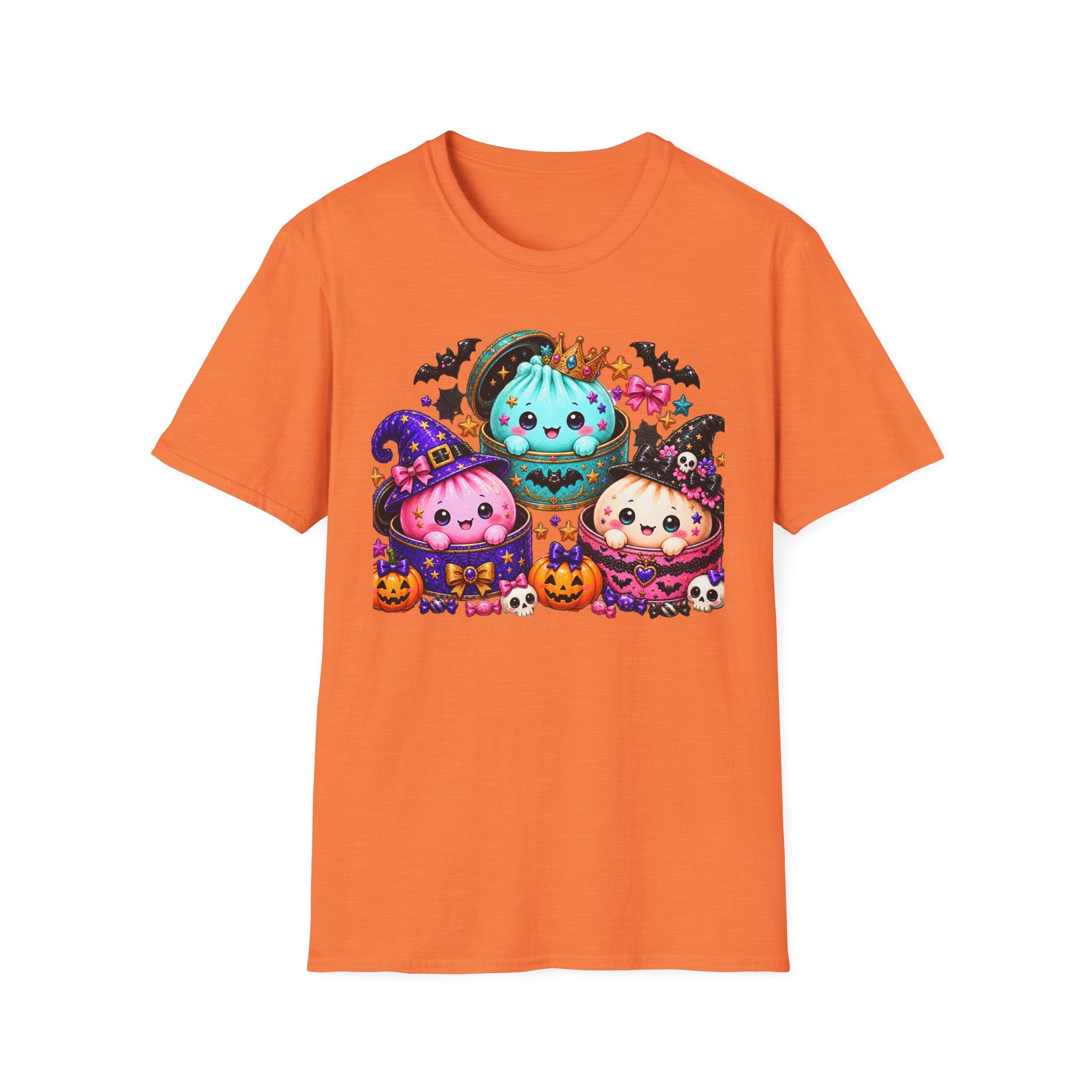 Cute Spooky Halloween Characters Unisex Tee 🎃👻