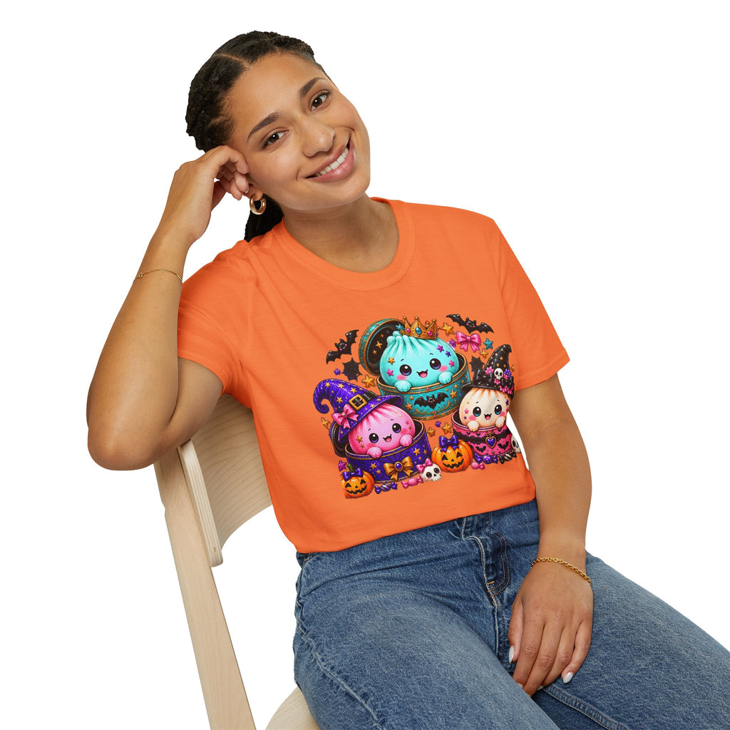 Cute Spooky Halloween Characters Unisex Tee 🎃👻