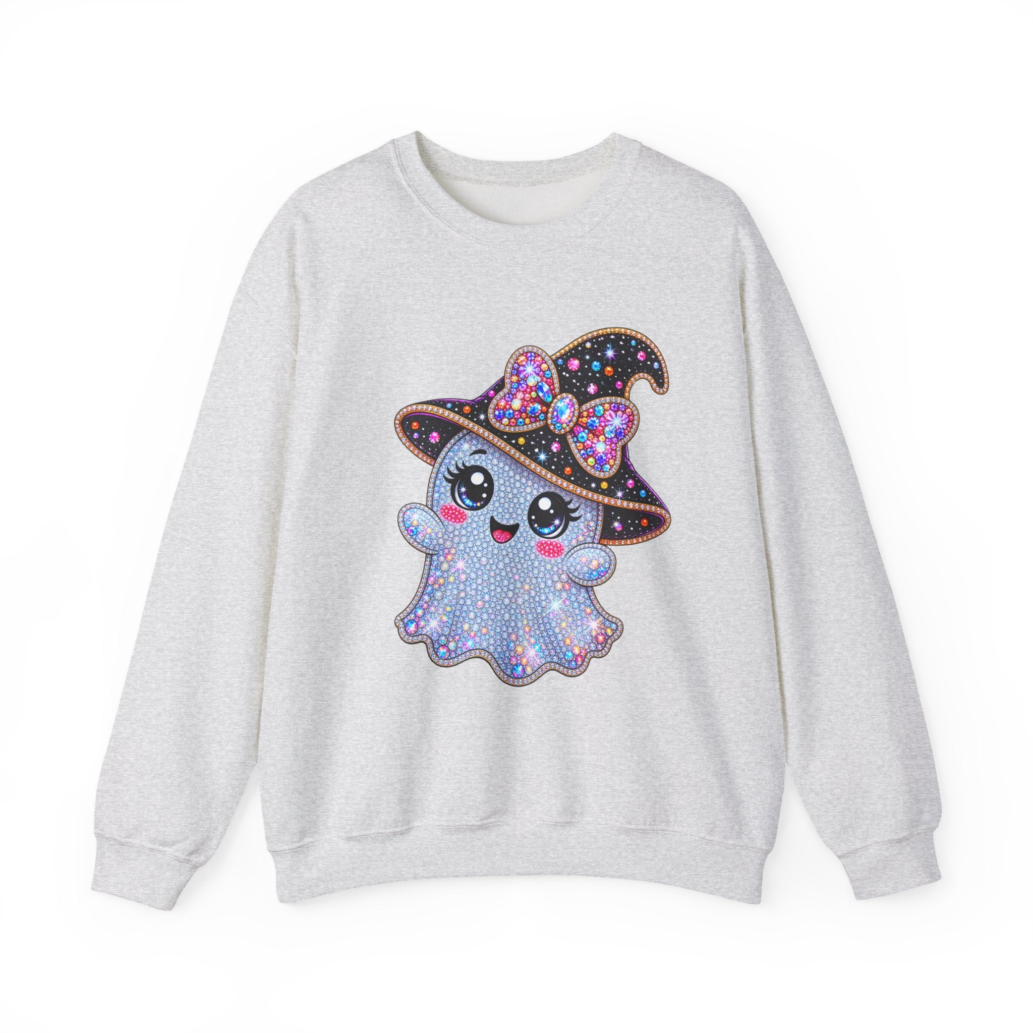 CUTE  WITCH GHOSTS HALLOWEEN SWEATSHIRT