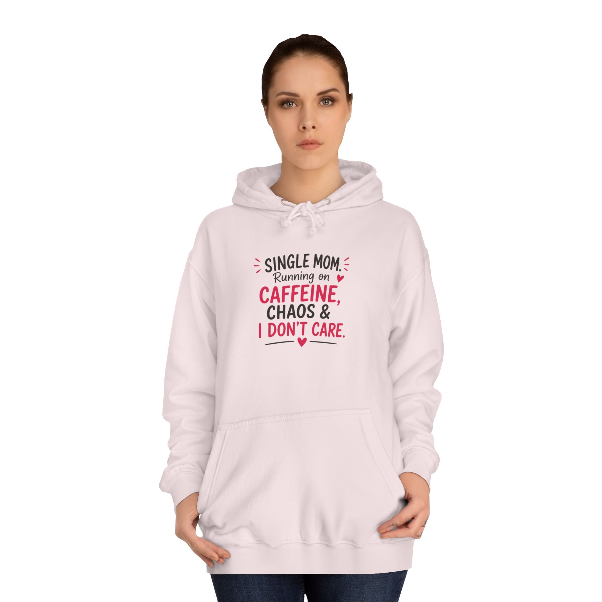 ☕ Running on Caffeine & Chaos Hoodie