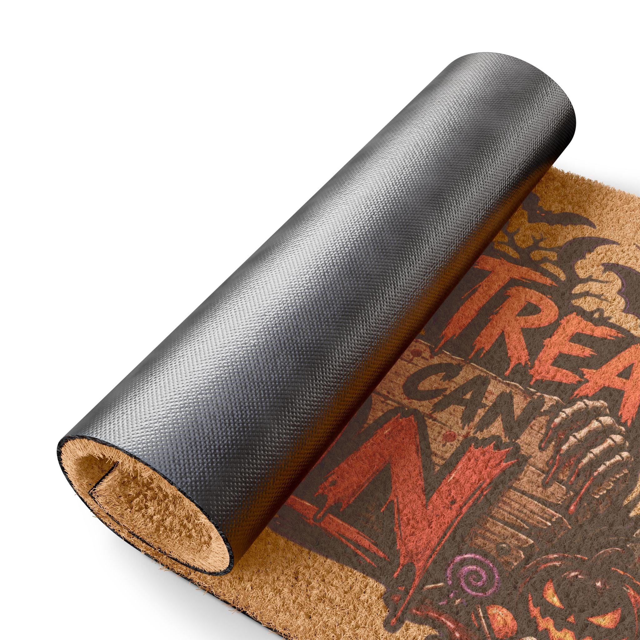 Trick or Treat Hope You Can Run Halloween Doormat