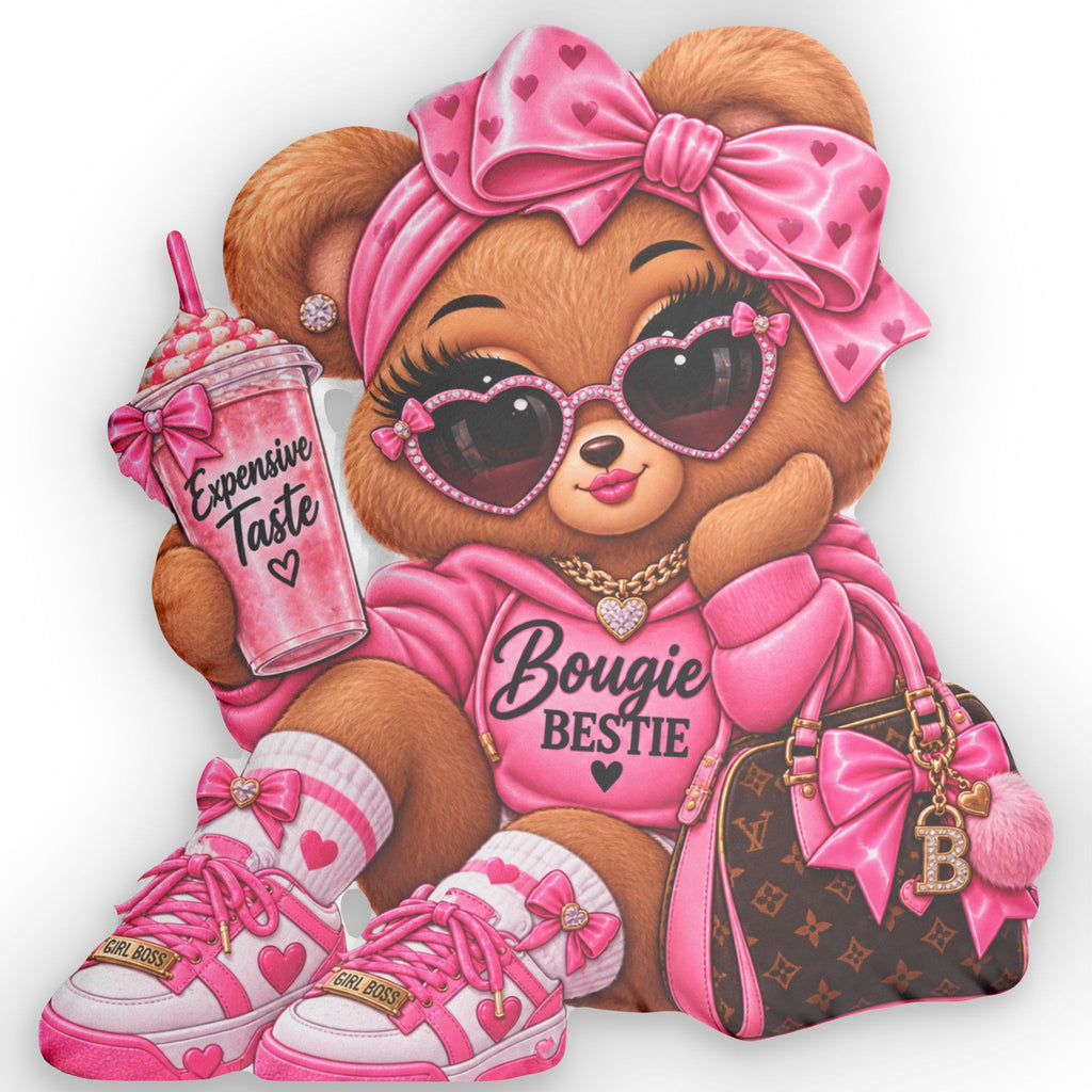 Bougie Bear Bestie pillow