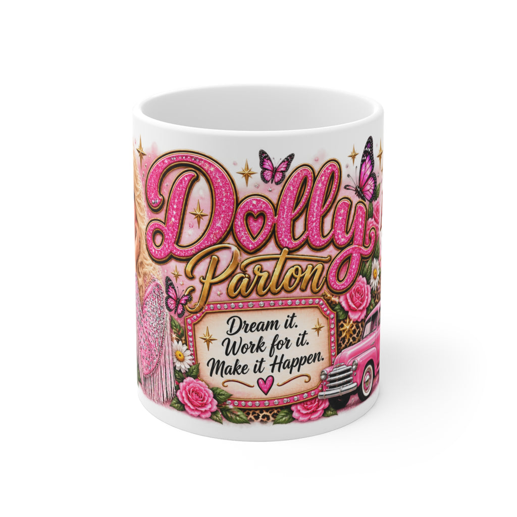 Shine anyway pink county glam mug 11 oz