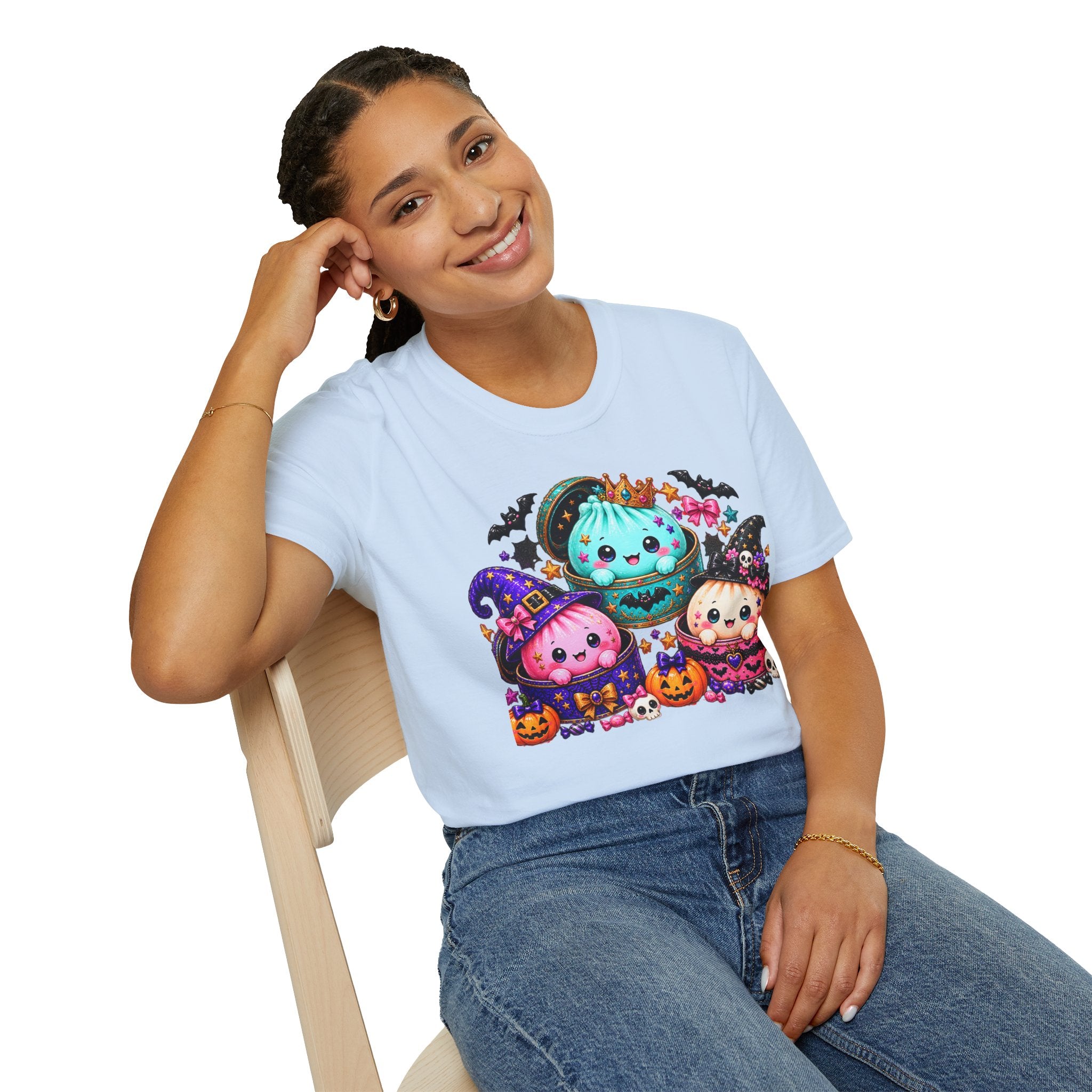 Cute Spooky Halloween Characters Unisex Tee 🎃👻