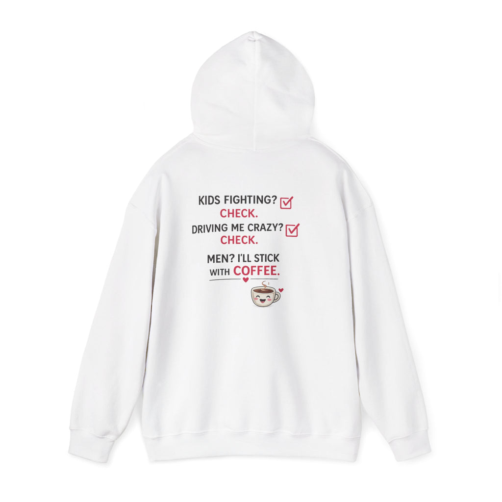 ☕ Running on Caffeine & Chaos Hoodie