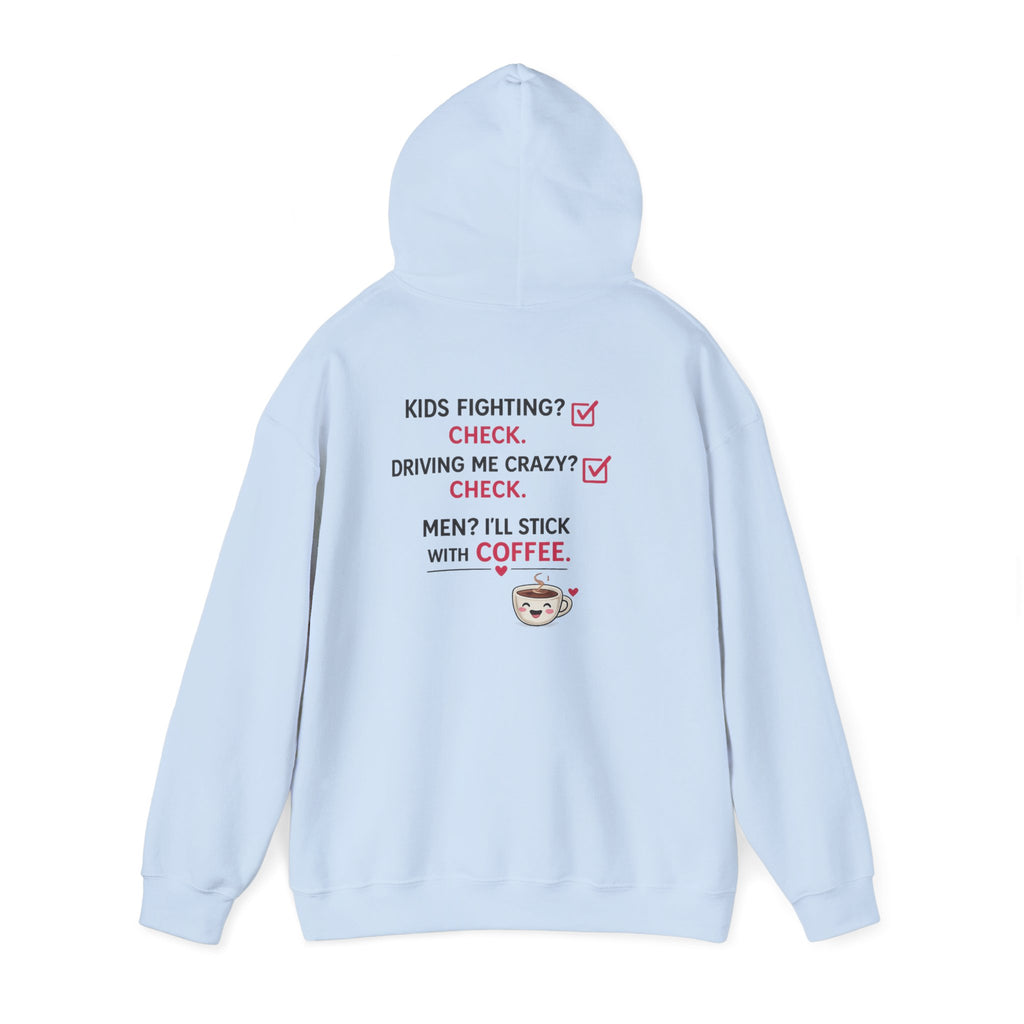 ☕ Running on Caffeine & Chaos Hoodie