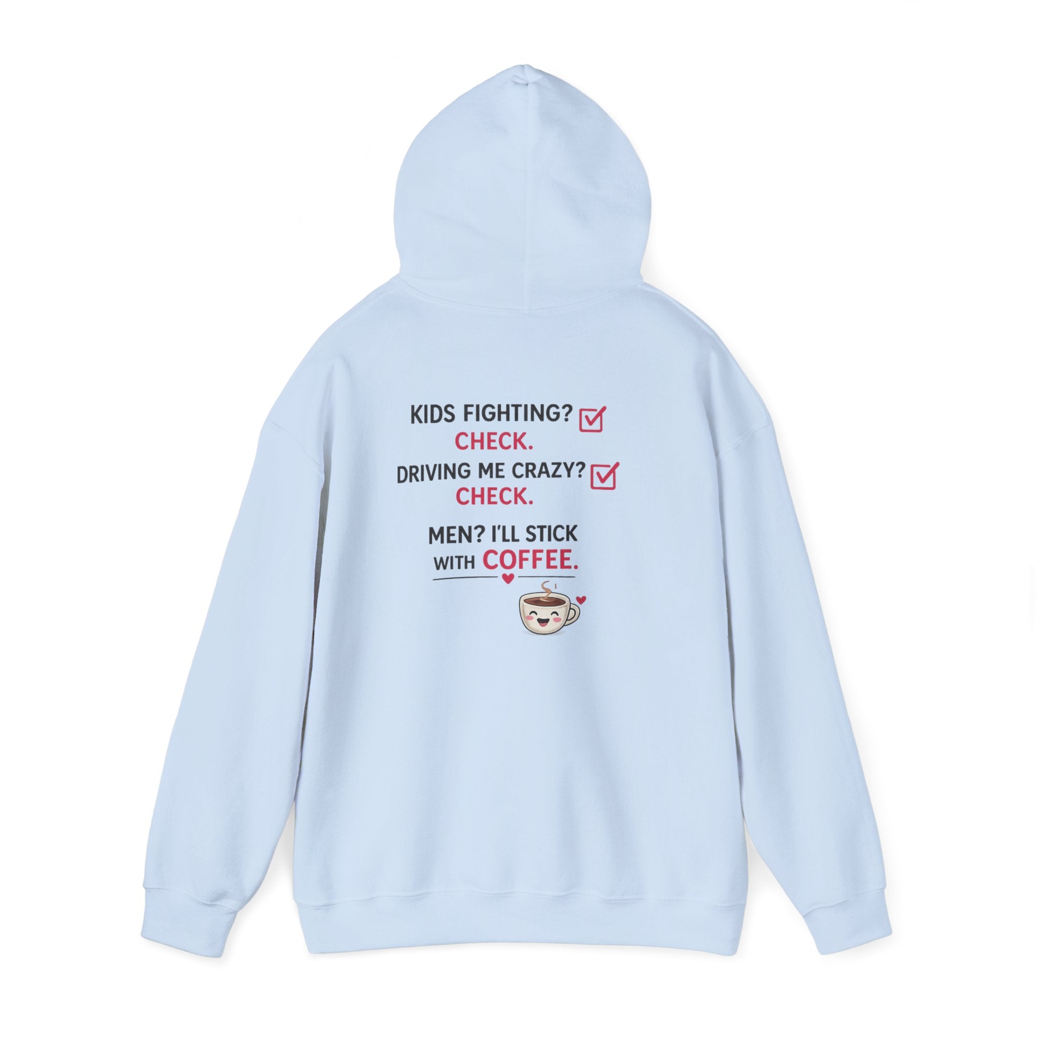 ☕ Running on Caffeine & Chaos Hoodie