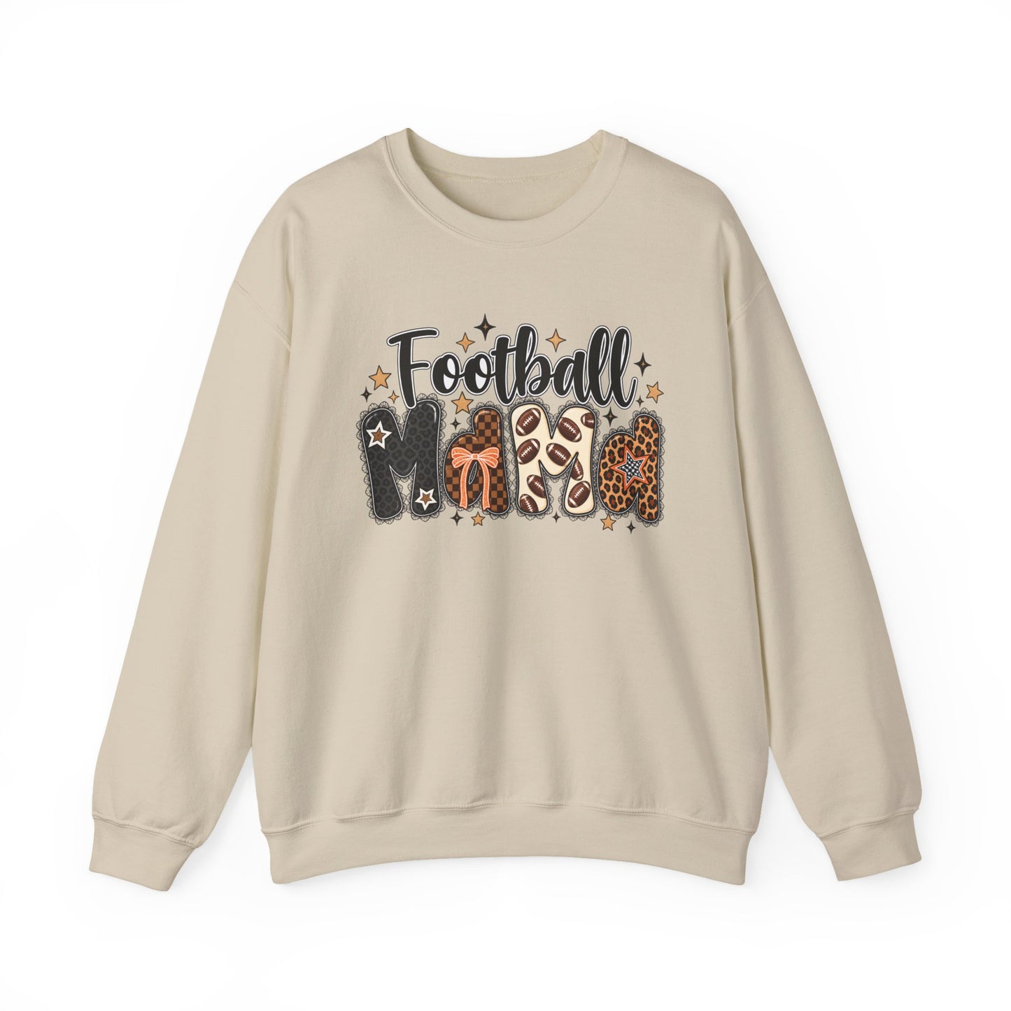 Football Mama Crewneck Sweatshirt
