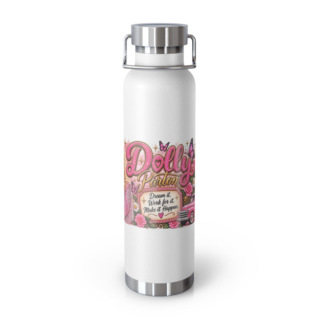 Copper Vacuum Insulated Bottle, 22oz