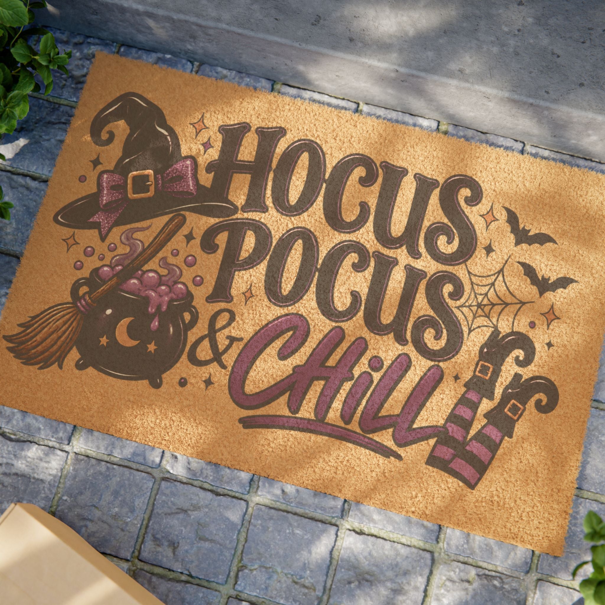 Hocus Pocus & Chill Halloween Doormat