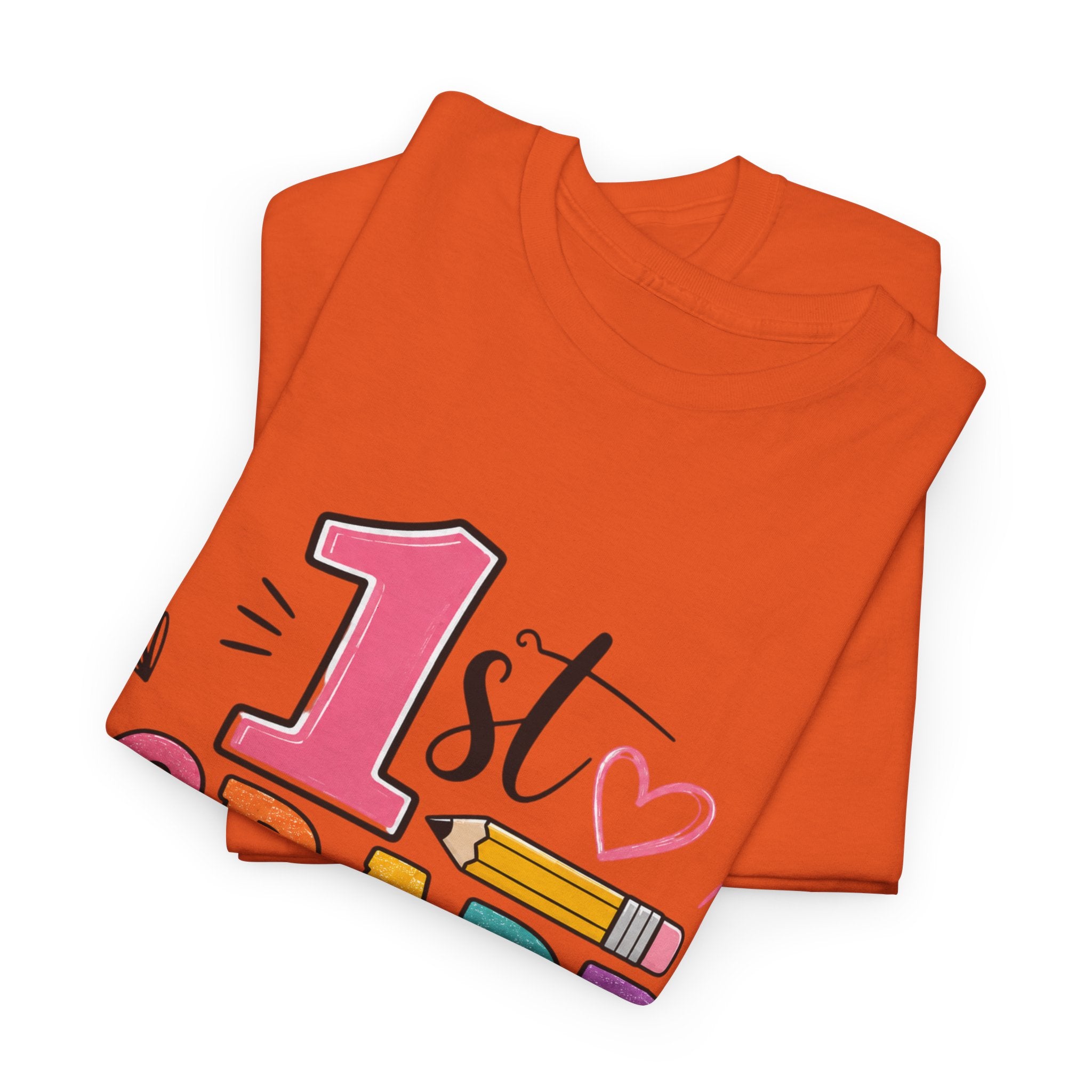 1st Grade Teacher Tee – Teach with Heart