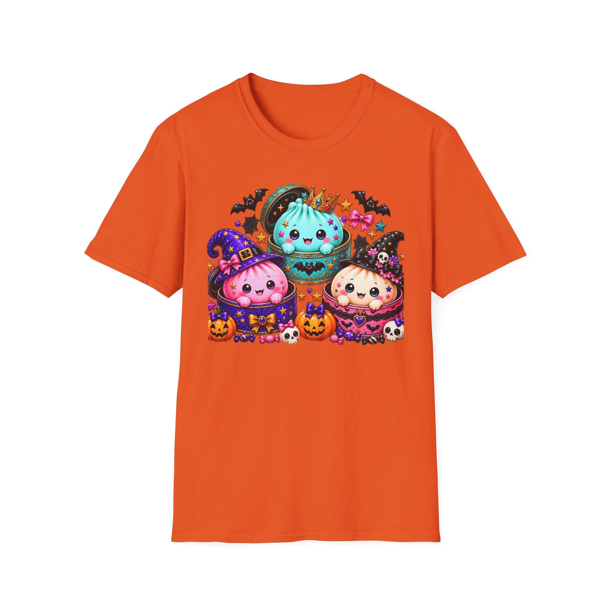Cute Spooky Halloween Characters Unisex Tee 🎃👻