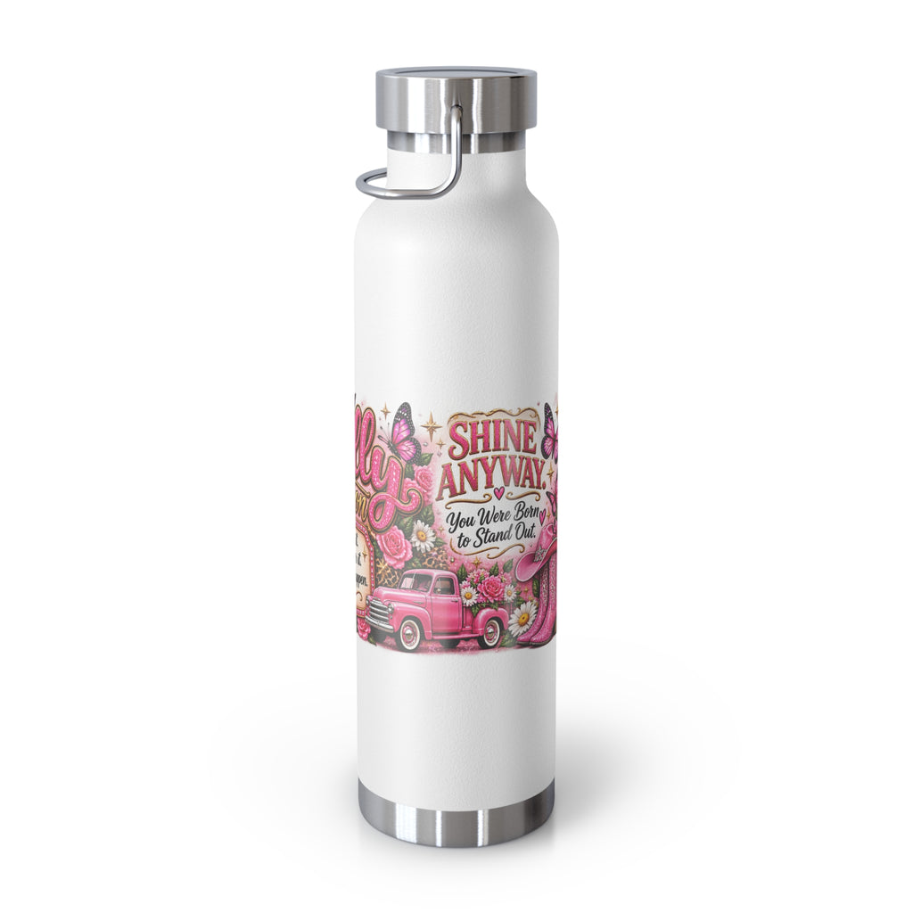 Copper Vacuum Insulated Bottle, 22oz