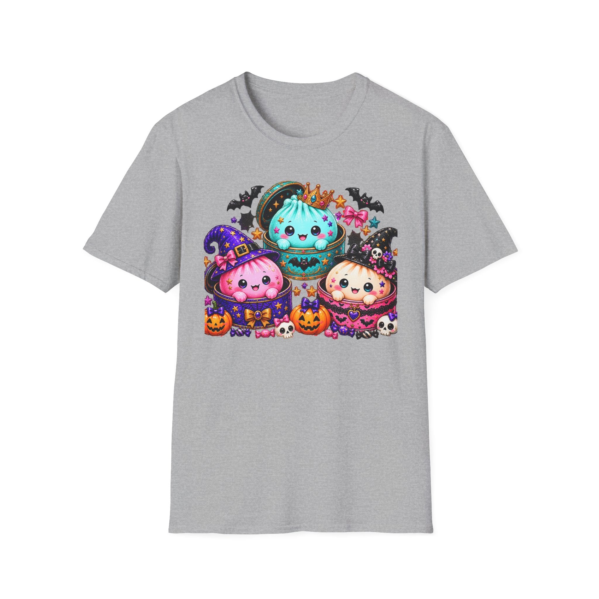 Cute Spooky Halloween Characters Unisex Tee 🎃👻