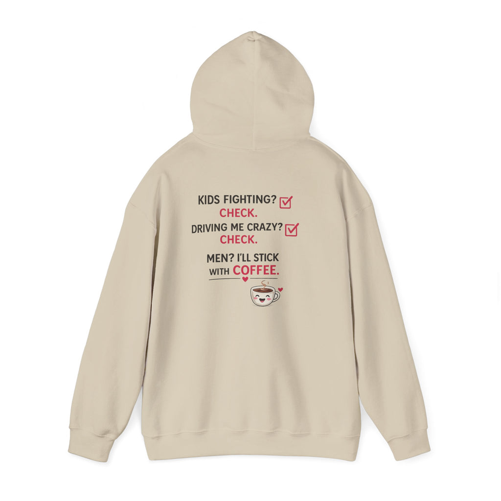 ☕ Running on Caffeine & Chaos Hoodie