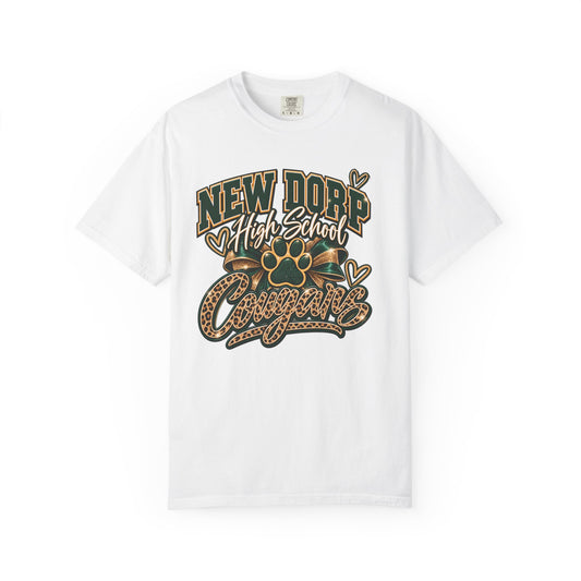 New dorp cougars leopard sprit tee
