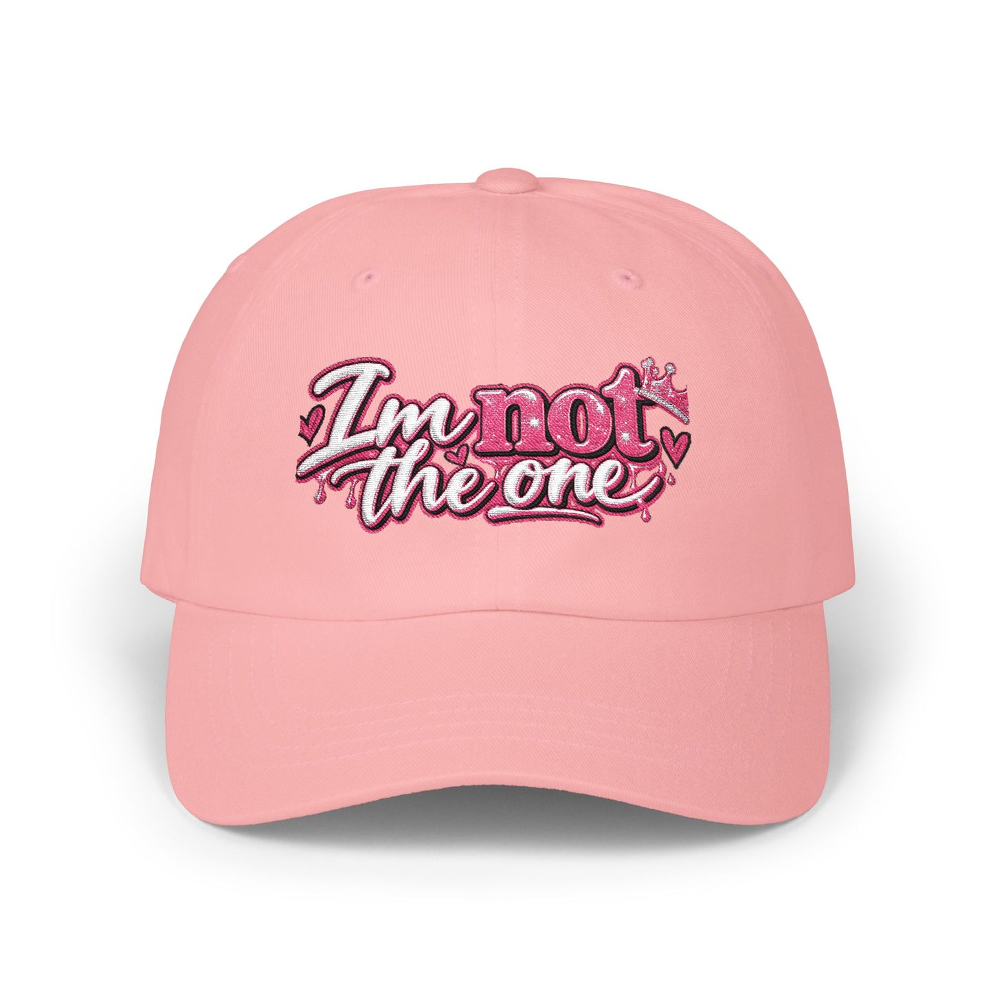 I’m Not the One Embroidered Cap