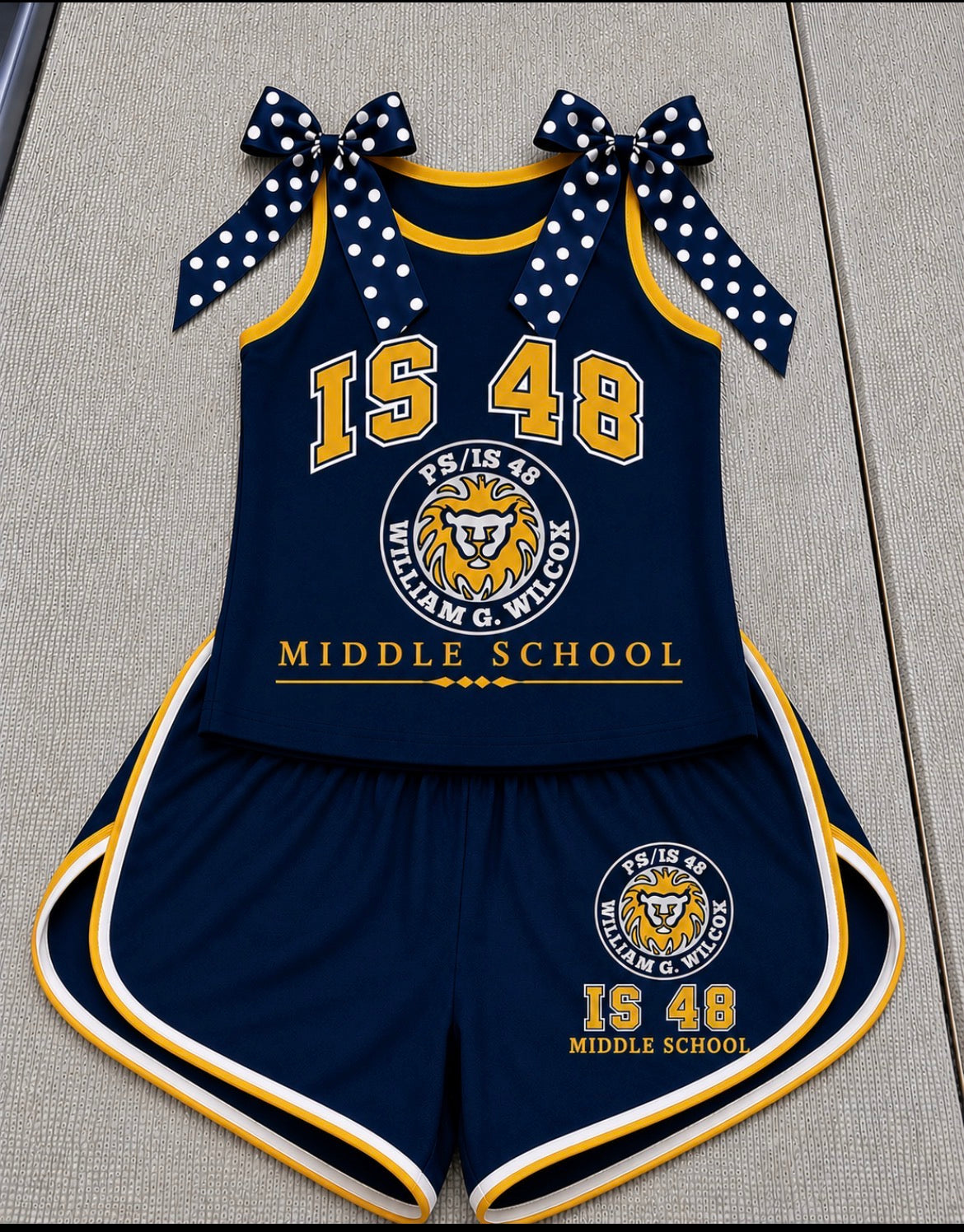 Kids Custom School Cheer Sets – Personalized Pre-Order