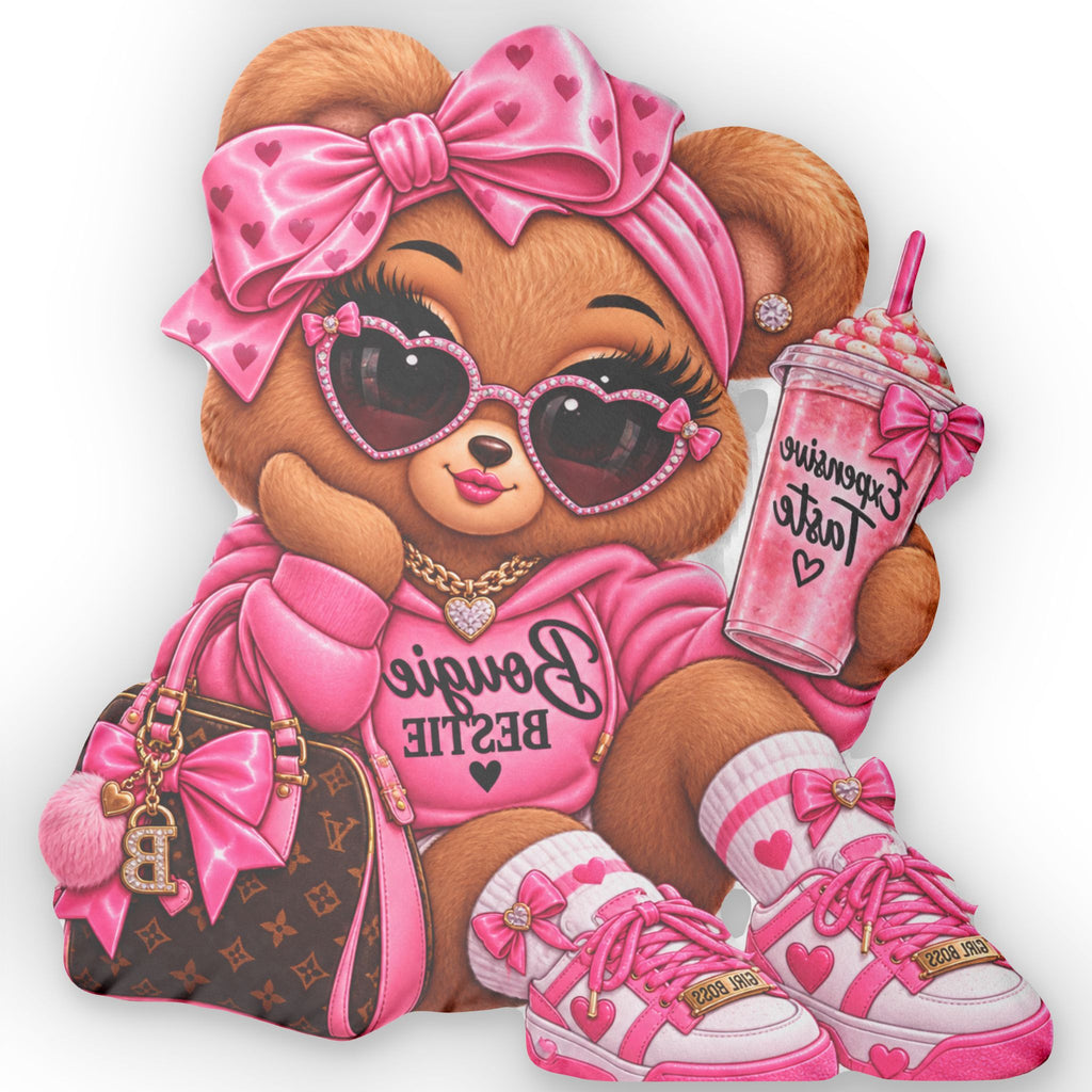 Bougie Bear Bestie pillow