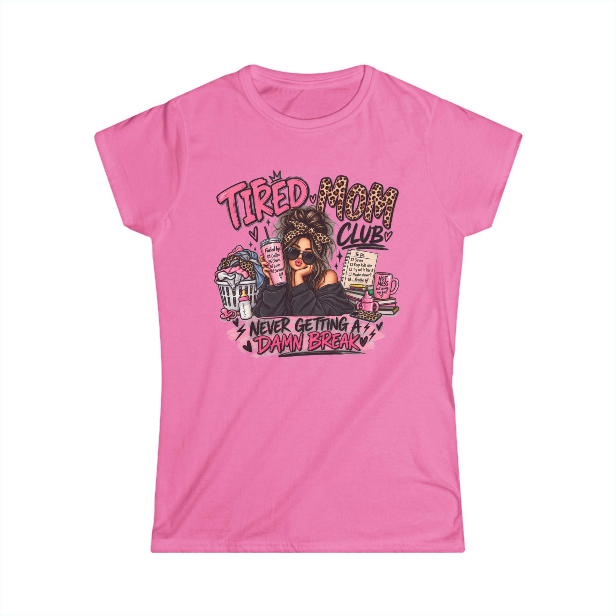 Tired Mom Club Graphic Tee