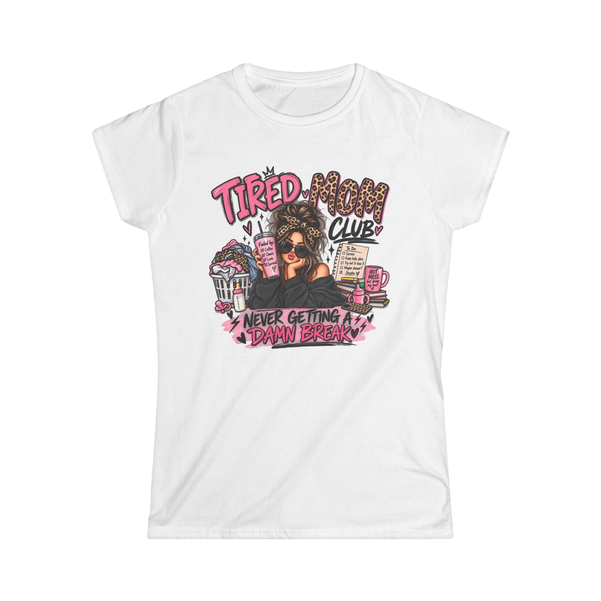 Tired Mom Club Graphic Tee