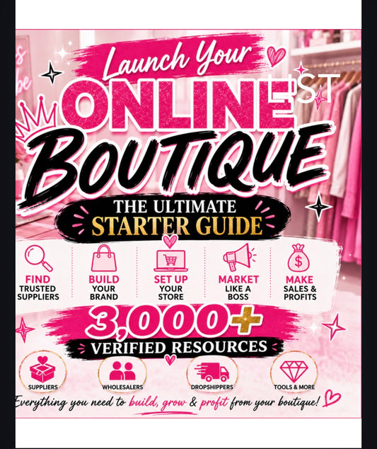 Online Boutique Startup Guide