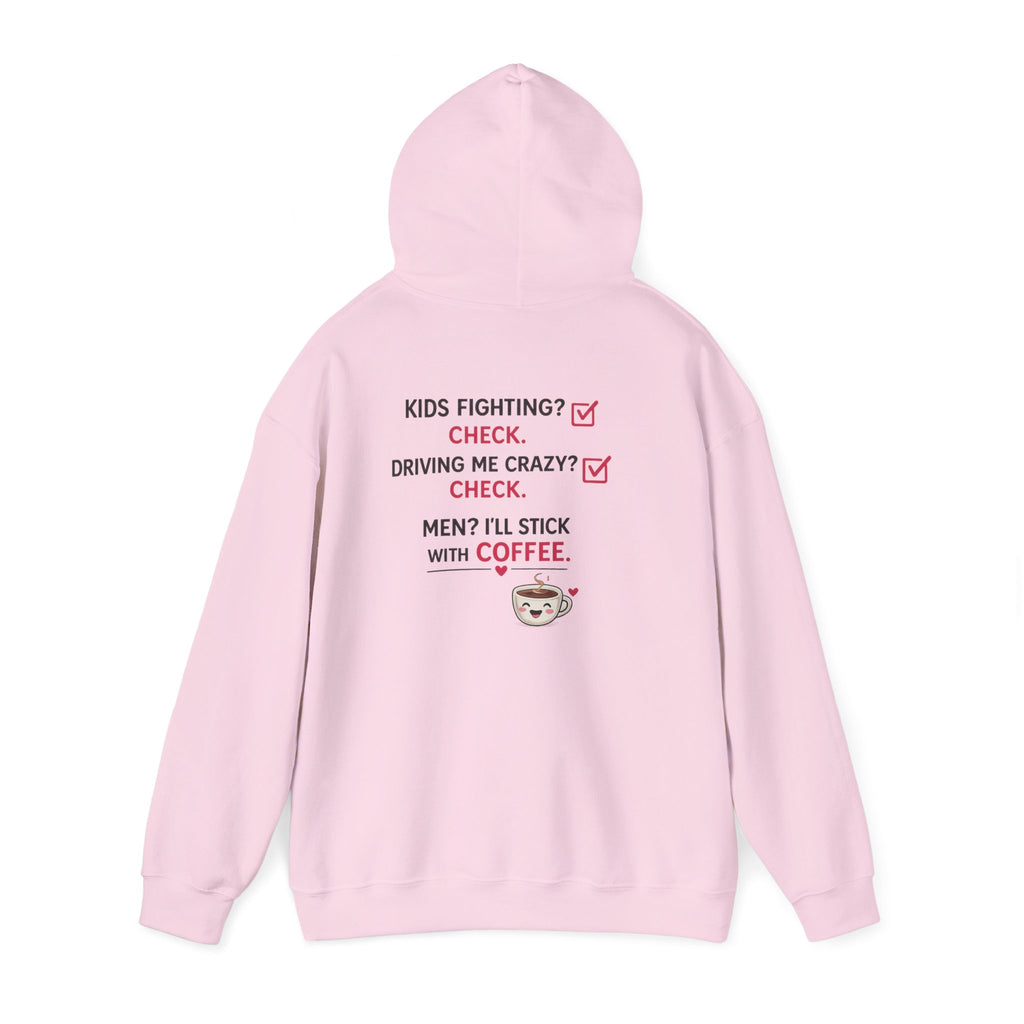 ☕ Running on Caffeine & Chaos Hoodie