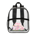 ✨ Personalized Clear Backpack for Girls | Custom Name Unicorn School Book Bag