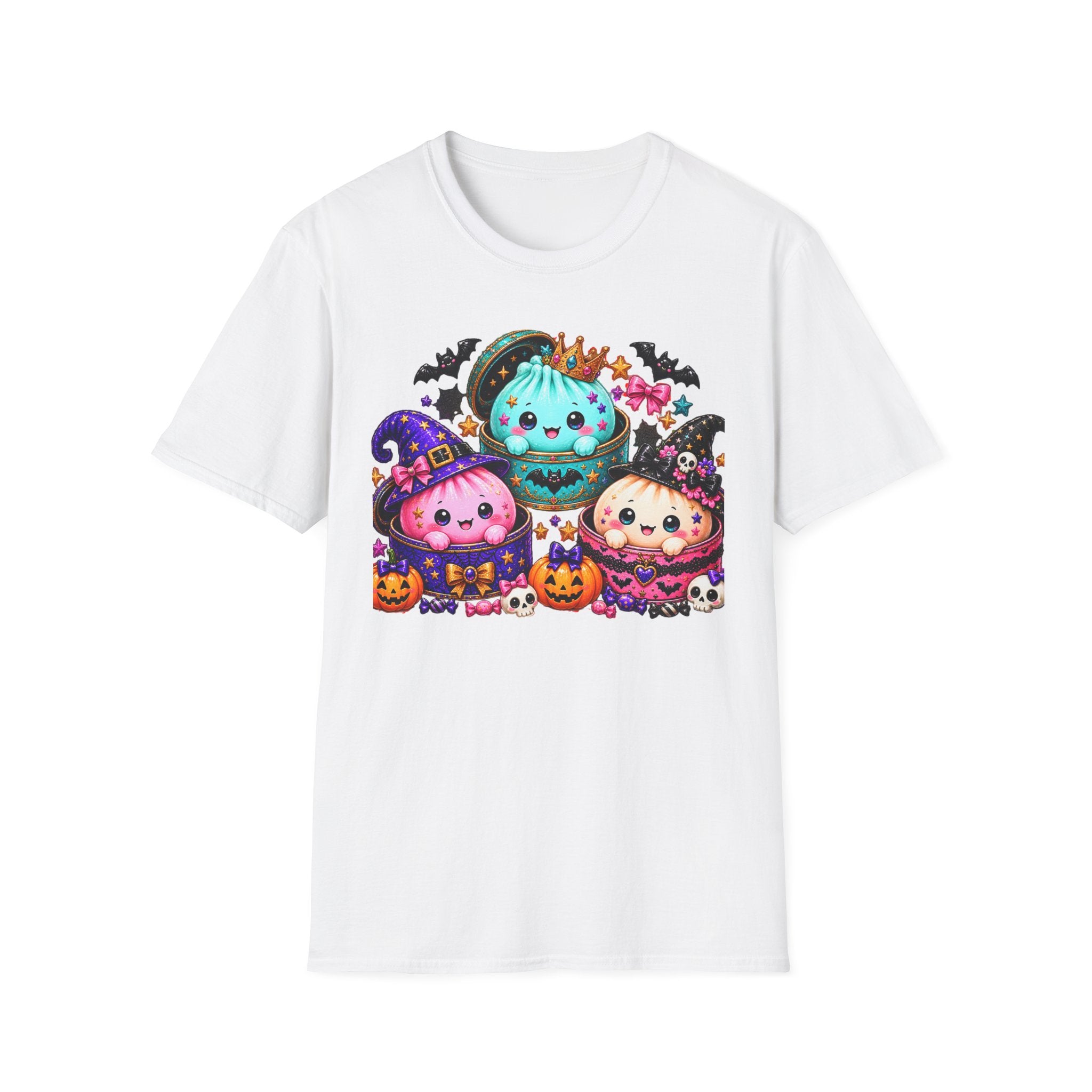 Cute Spooky Halloween Characters Unisex Tee 🎃👻