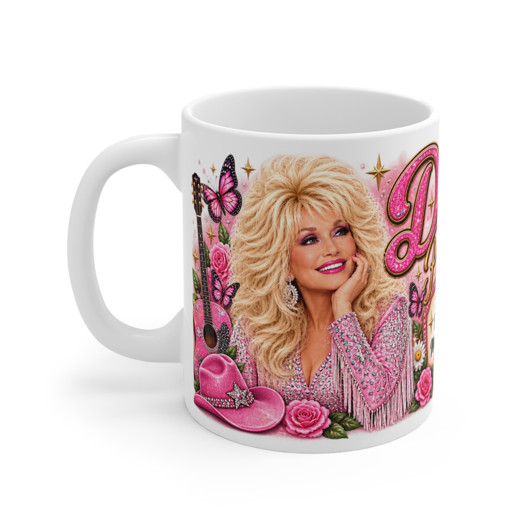 Shine anyway pink county glam mug 11 oz