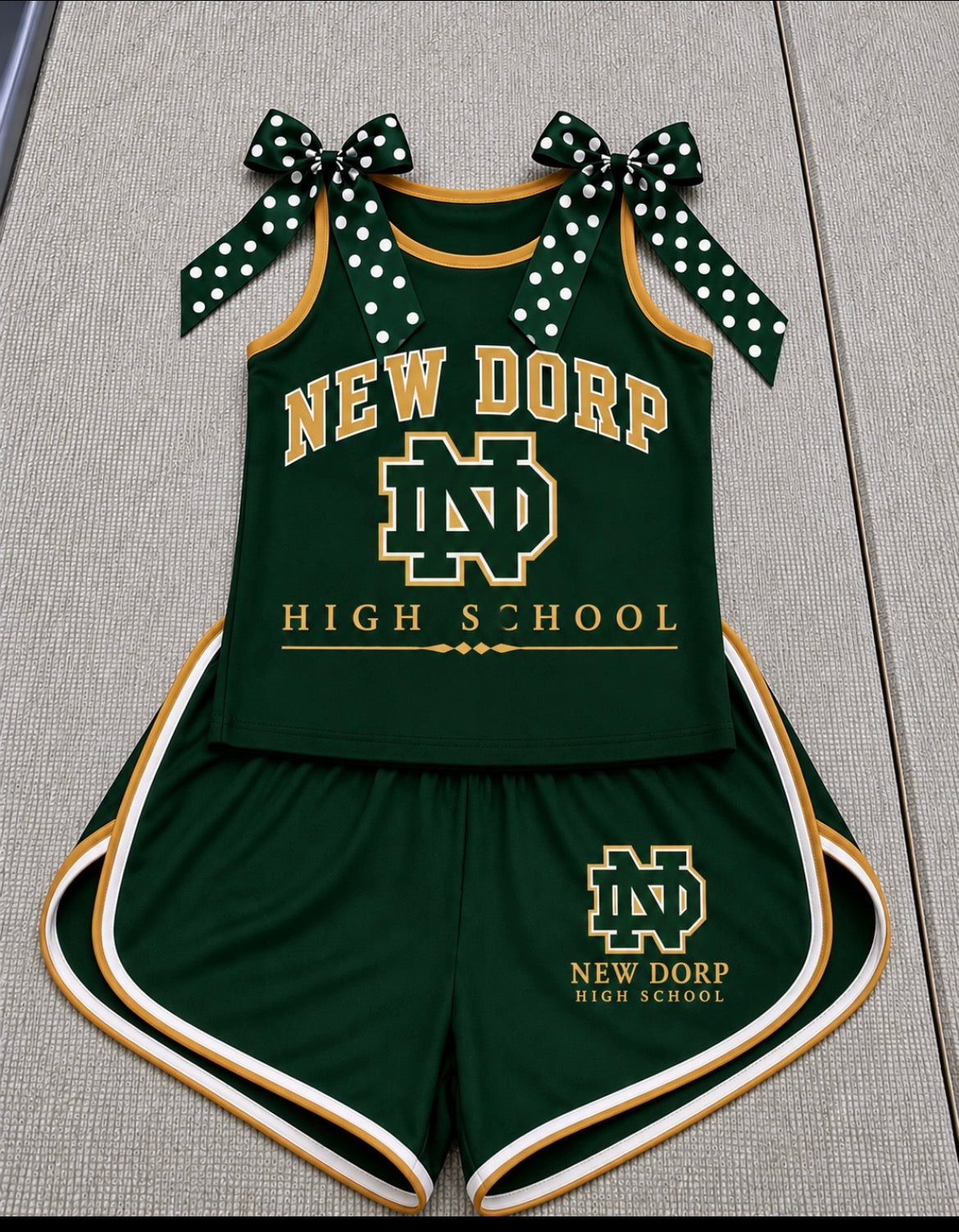 Kids Custom School Cheer Sets – Personalized Pre-Order