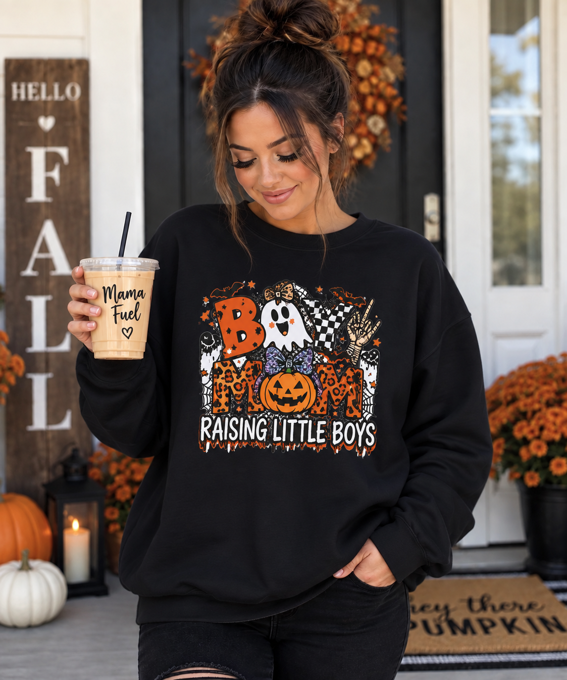Boy mom ™ Crewneck Sweatshirt