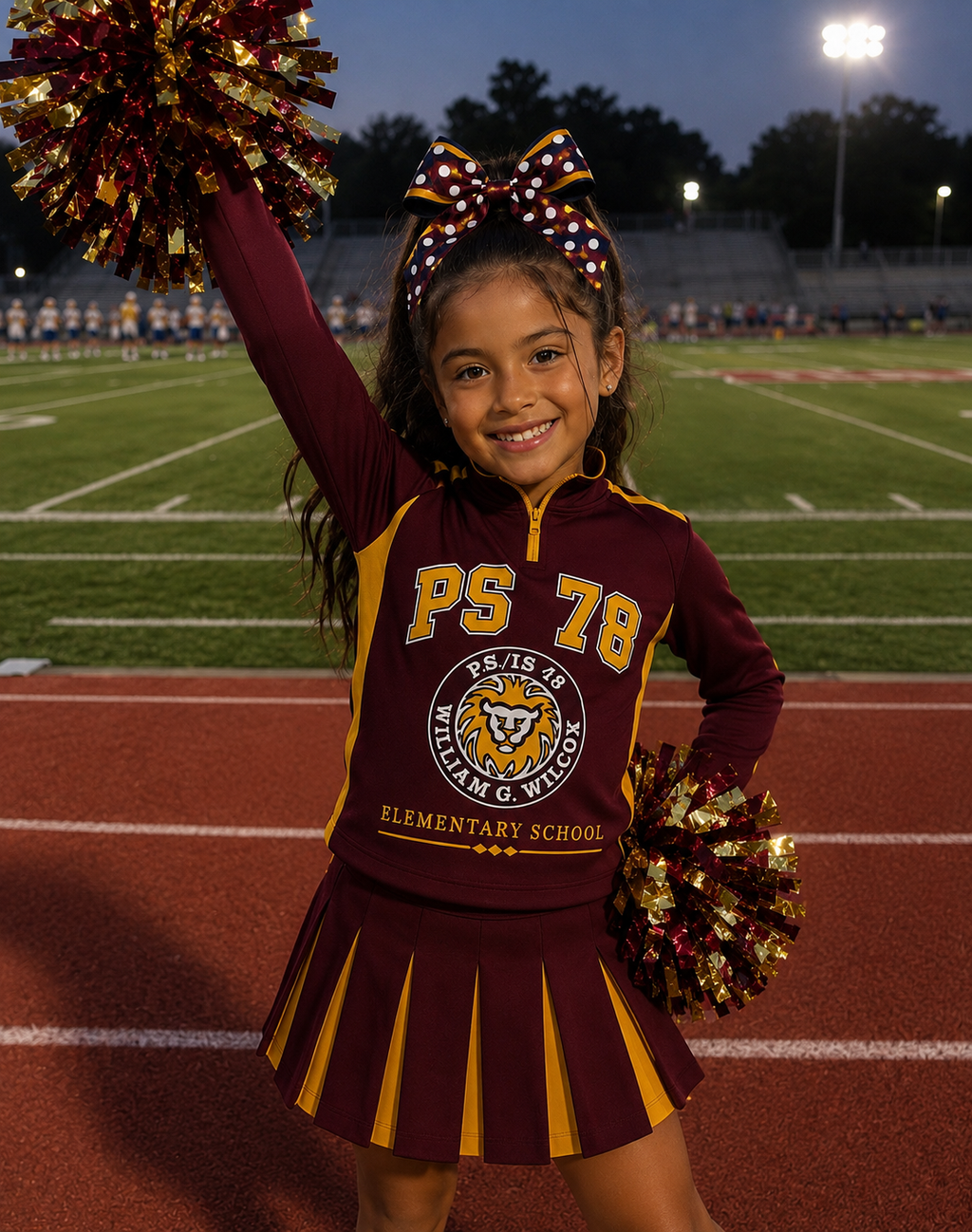 📣 Custom Long Sleeve Cheer Uniform – Pre-Order Now!