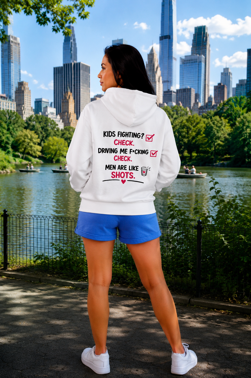 ☕ Running on Caffeine & Chaos Hoodie