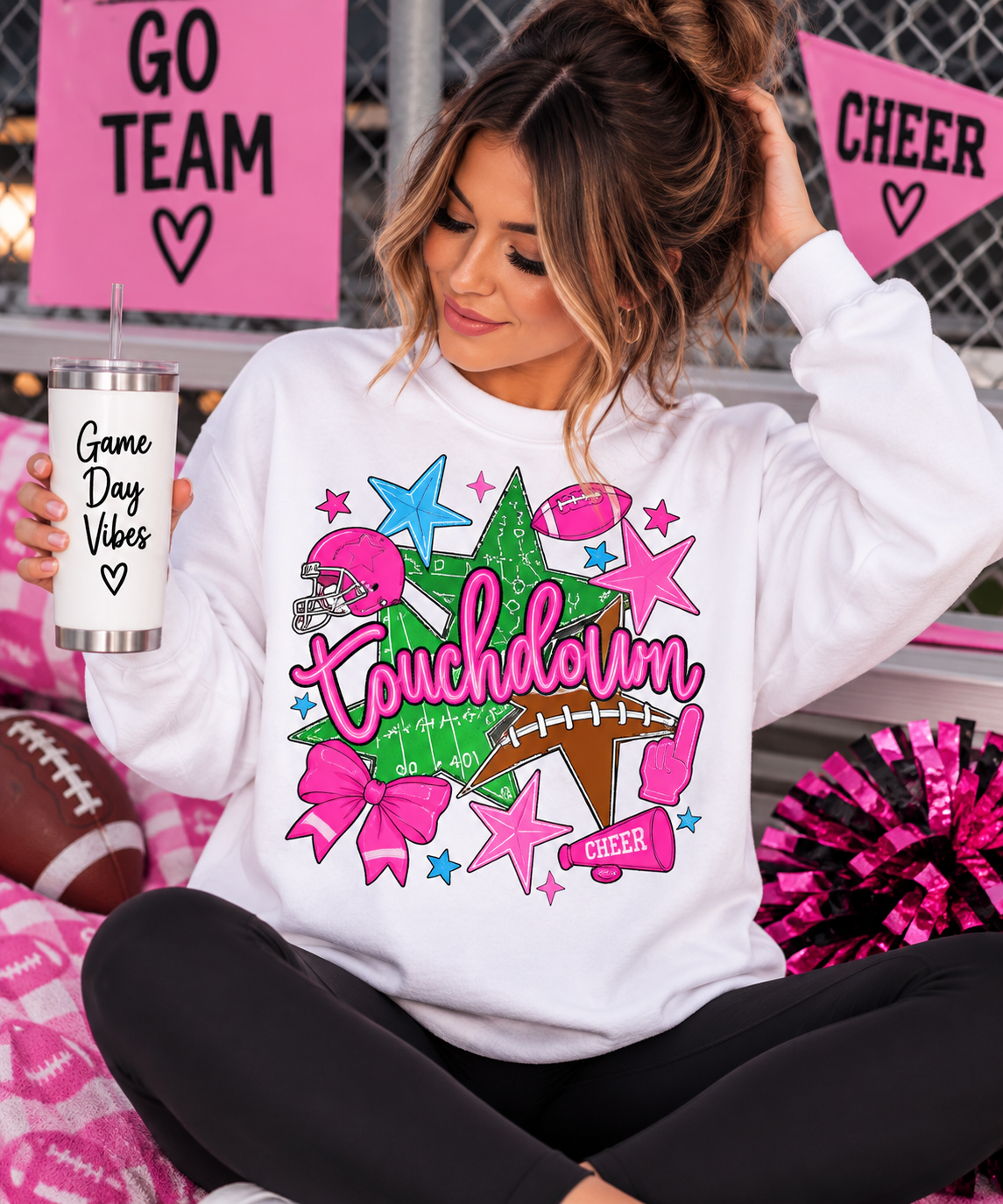 Touchdown Cheer  sweatshirt
