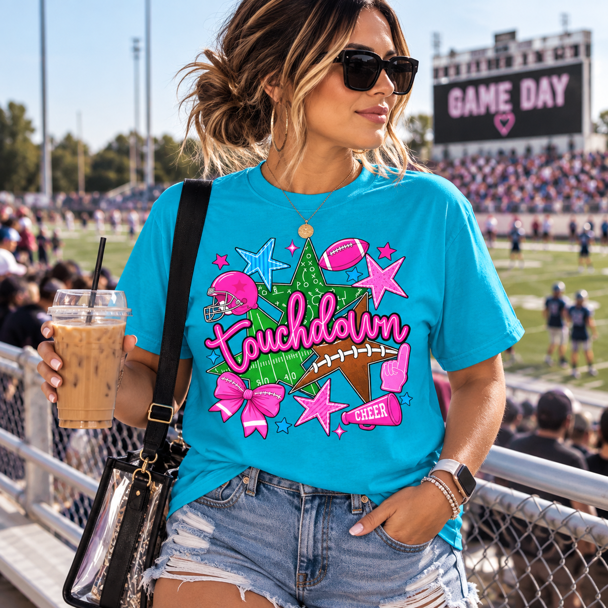 Touchdown Cheer Tee