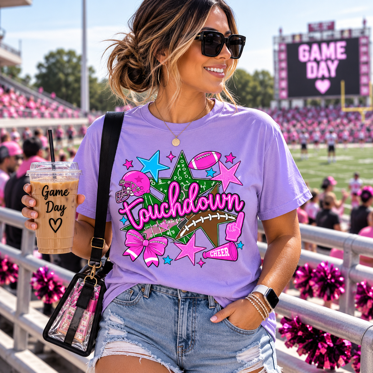 Touchdown Cheer Tee